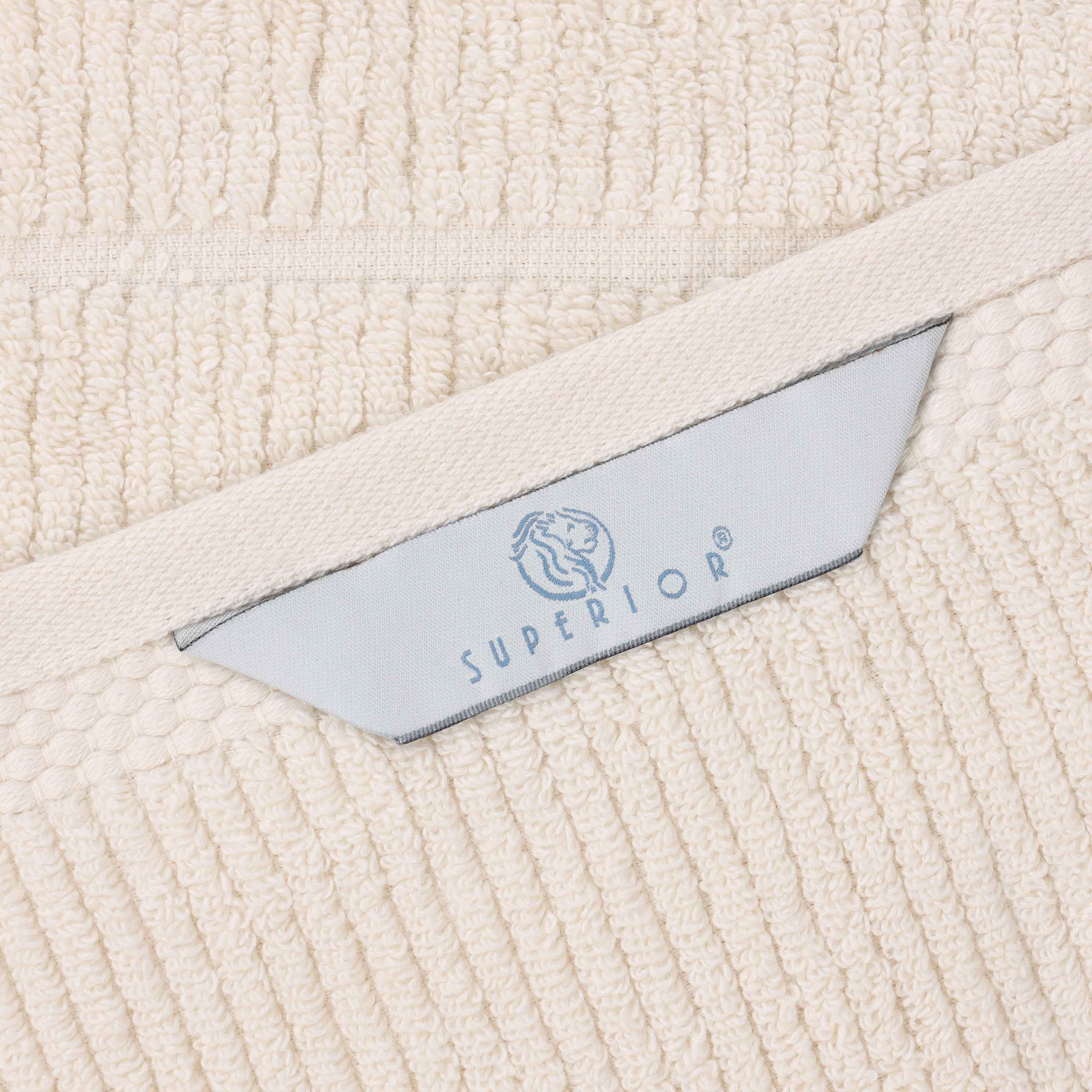 Milo Smart Twist Cotton Solid Hand Towels, Set of 6 - Blue Nile Mills