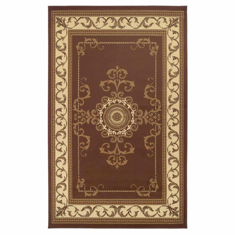 Kensington Traditional Medallion Indoor Area Rug Or Runner Rug - Blue Nile Mills