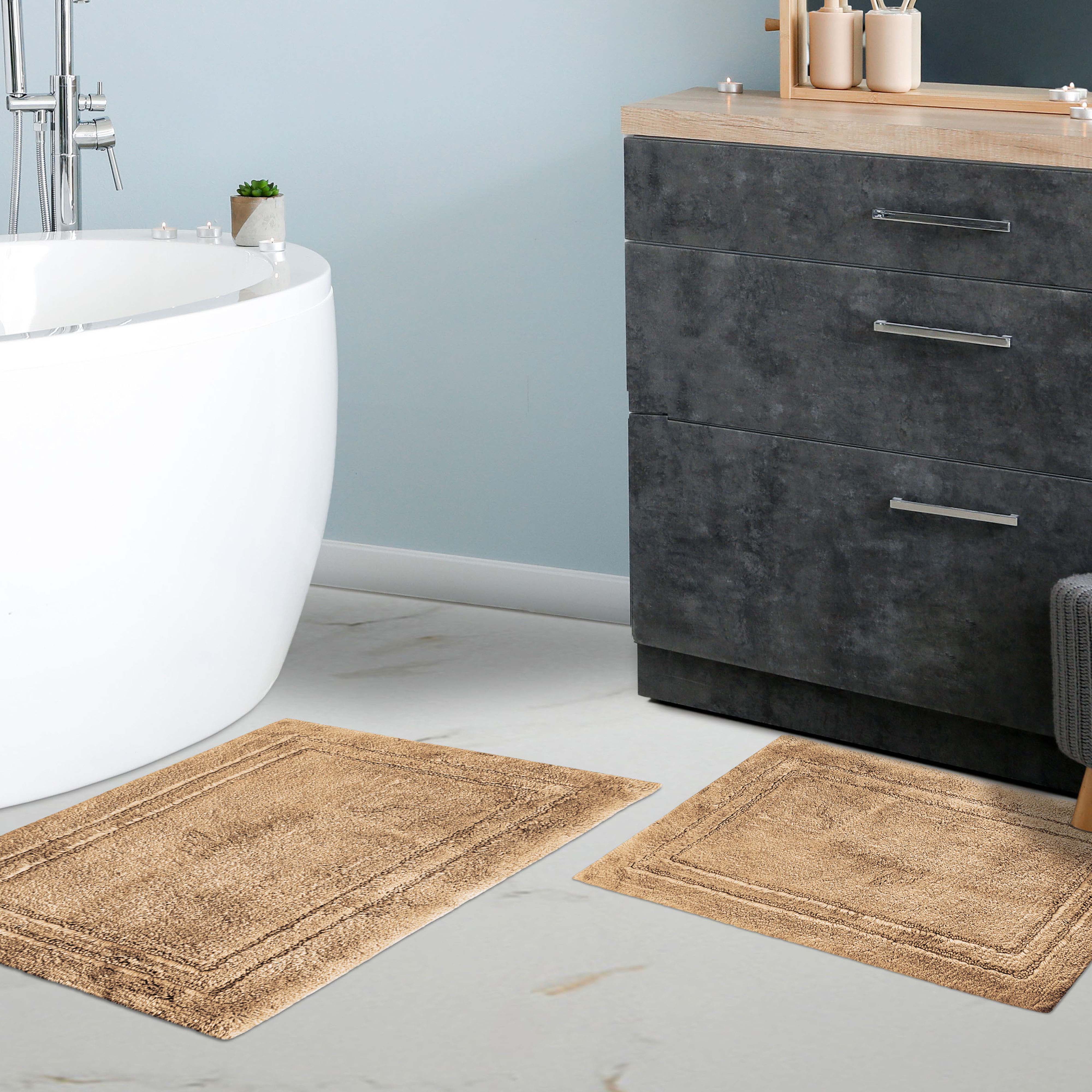 Cotton Non Slip 2 Piece Bath Rug Set - Blue Nile Mills