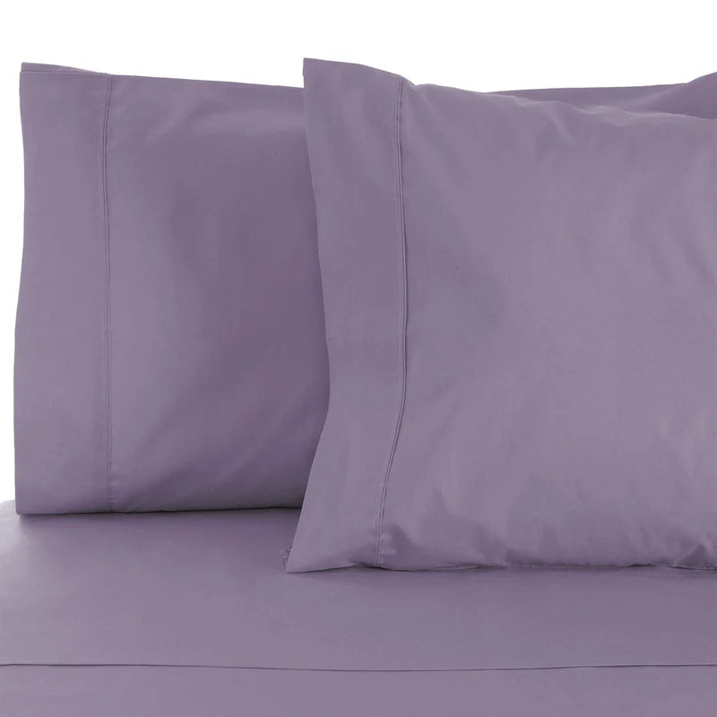 Egyptian Cotton 530 Thread Count 2 Piece Solid Pillowcases - Blue Nile Mills