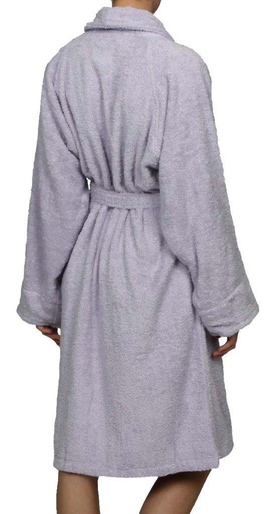 Cotton Ultra Soft Terry Adult Unisex Lightweight Luxury Bathrobe - Blue Nile Mills