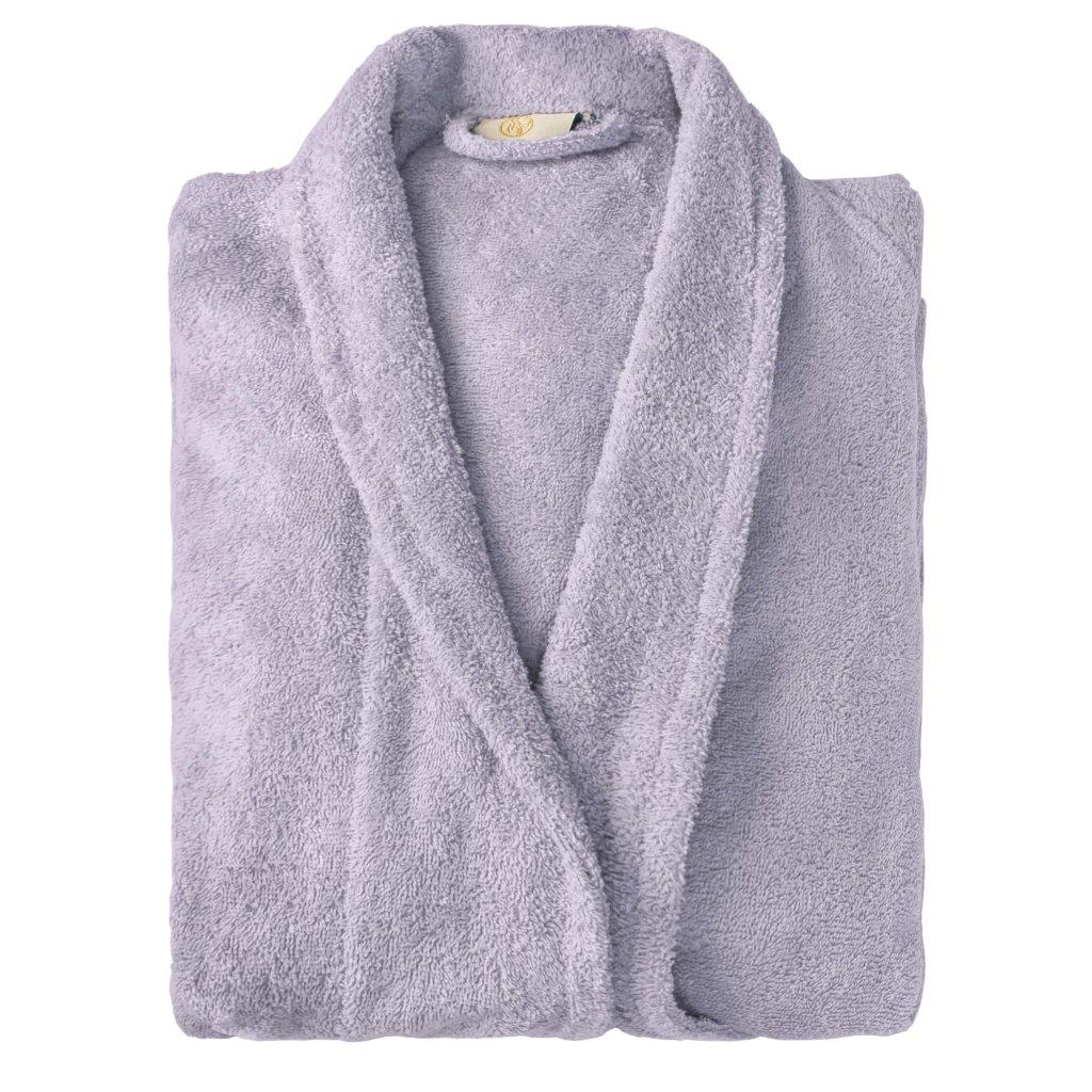 Cotton Ultra Soft Terry Adult Unisex Lightweight Luxury Bathrobe - Blue Nile Mills