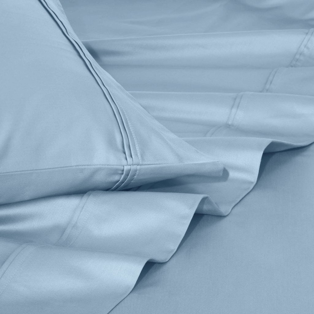 1200 Thread Count Egyptian Cotton Deep Pocket Sheet Set - Blue Nile Mills