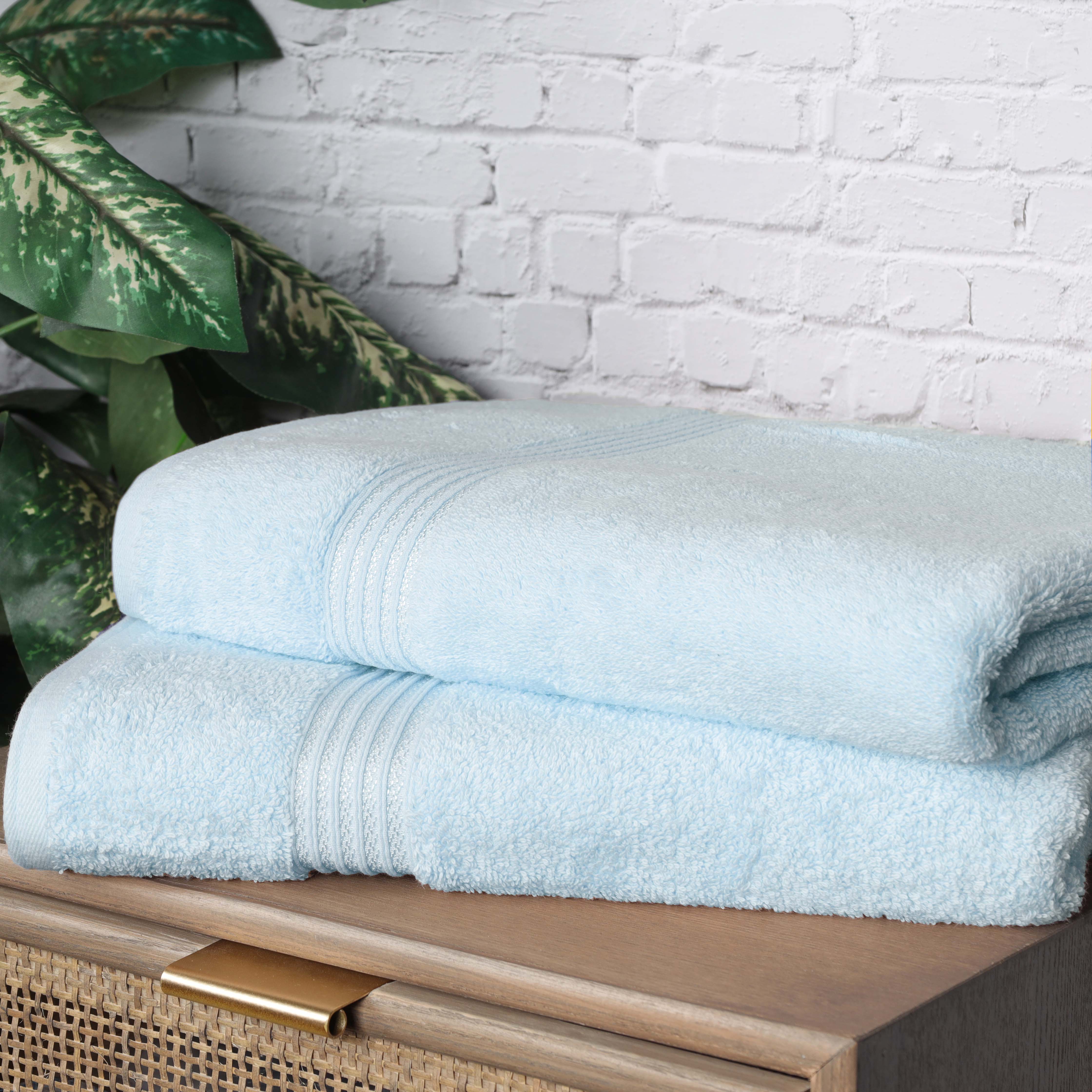 Heritage Egyptian Cotton Bath Sheet Set of 2 - Blue Nile Mills