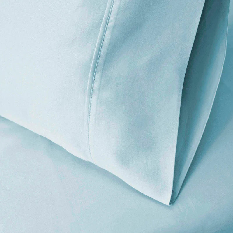 Egyptian Cotton 530 Thread Count 2 Piece Solid Pillowcases - Blue Nile Mills