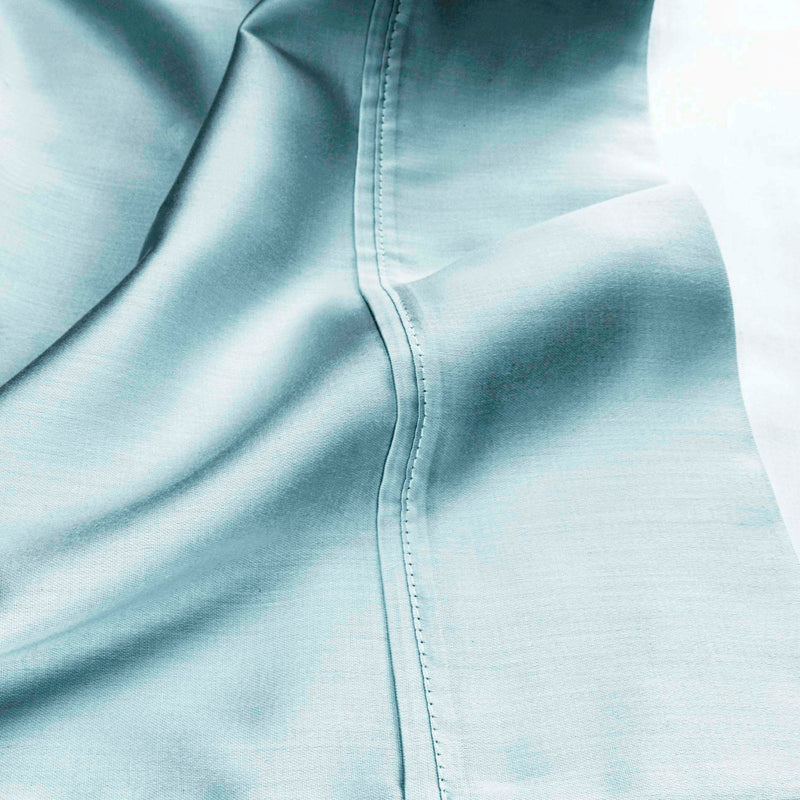 Egyptian Cotton 530 Thread Count 2 Piece Solid Pillowcases - Blue Nile Mills