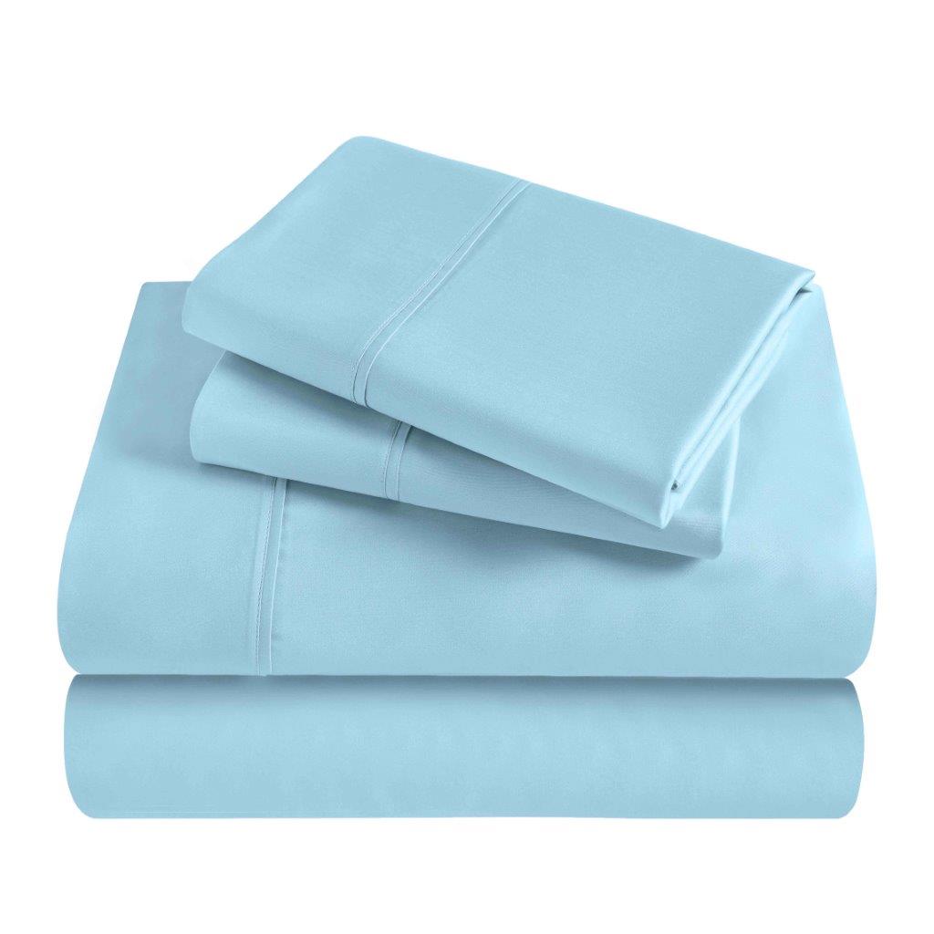 Modal from Beechwood 300 Thread Count Solid Deep Pocket Sheet Set - Blue Nile Mills