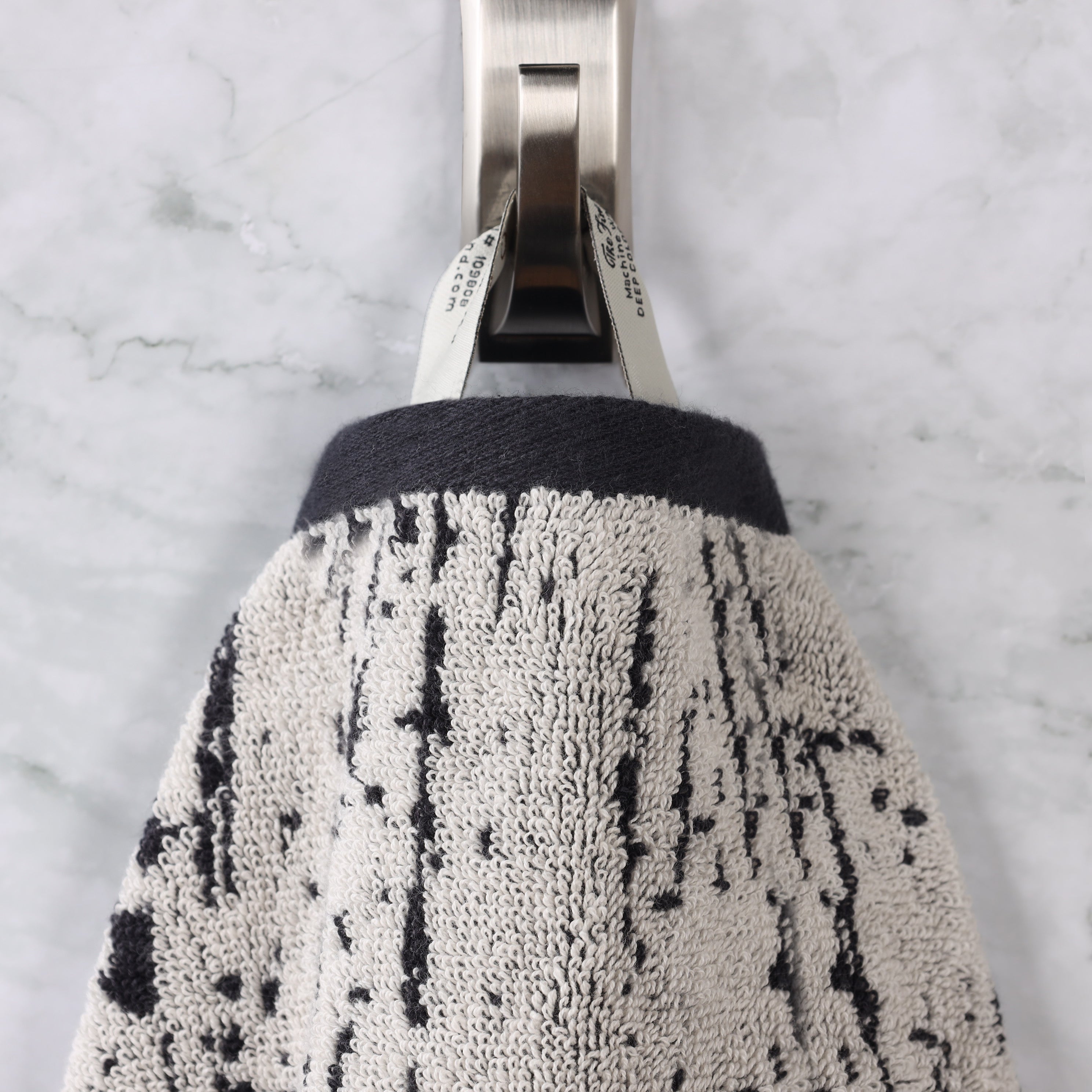 Lodie Cotton Plush Jacquard Solid and Two-Toned Bath Sheet Set of 2 - Blue Nile Mills