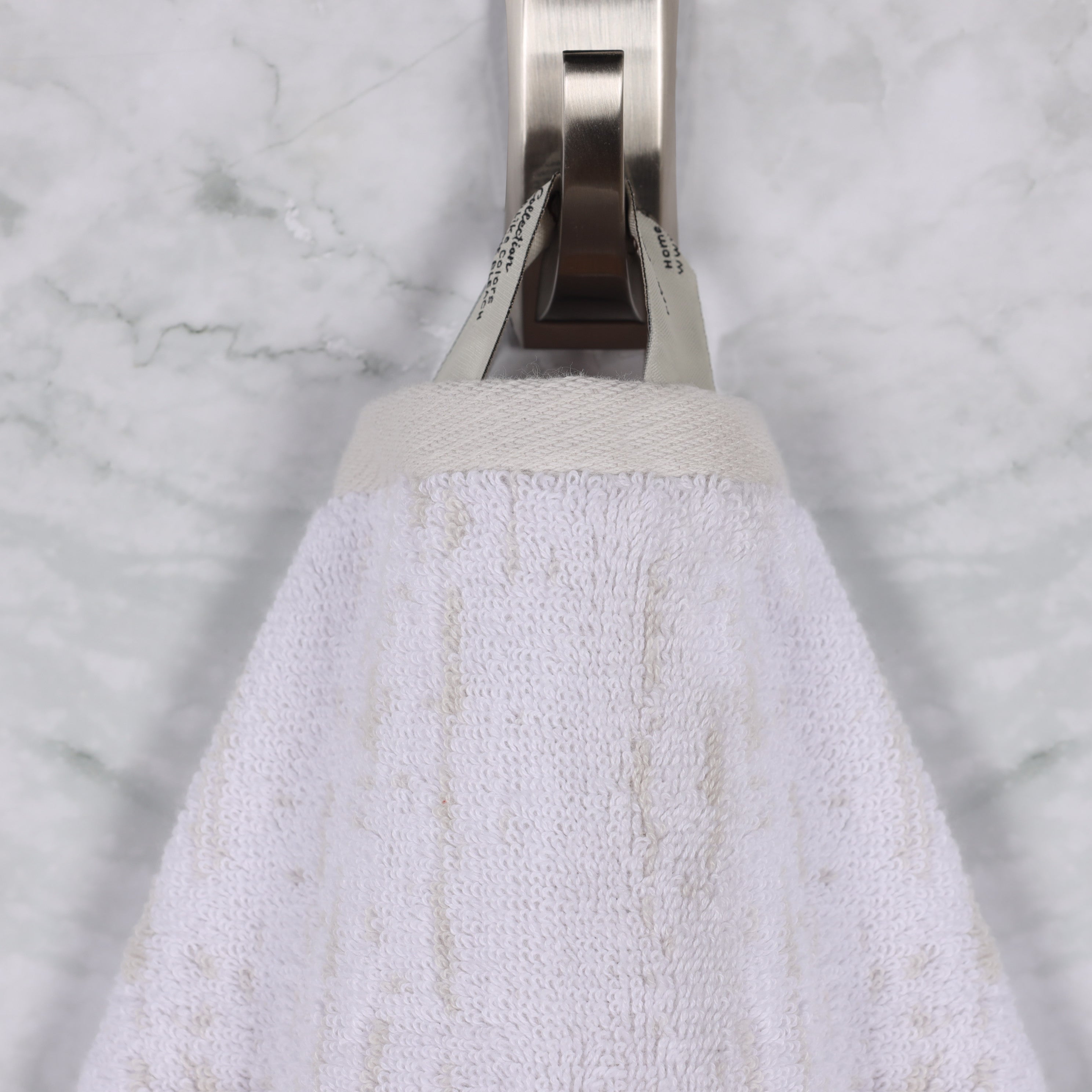 Lodie Cotton Plush Jacquard Solid and Two-Toned Bath Sheet Set of 2 - Blue Nile Mills