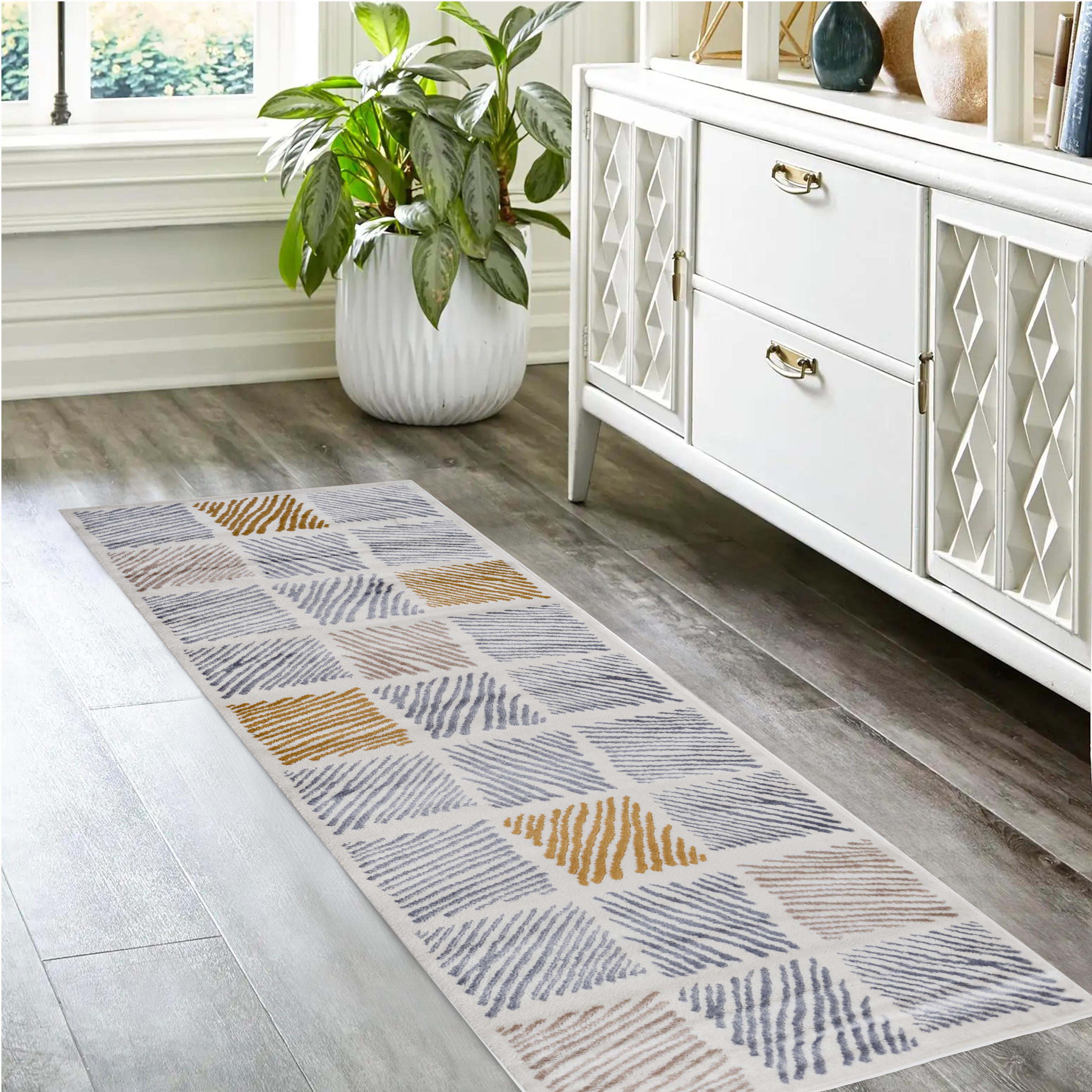 Lysandra Modern Geometric Indoor Area Rug Or Runner Rug - Blue Nile Mills