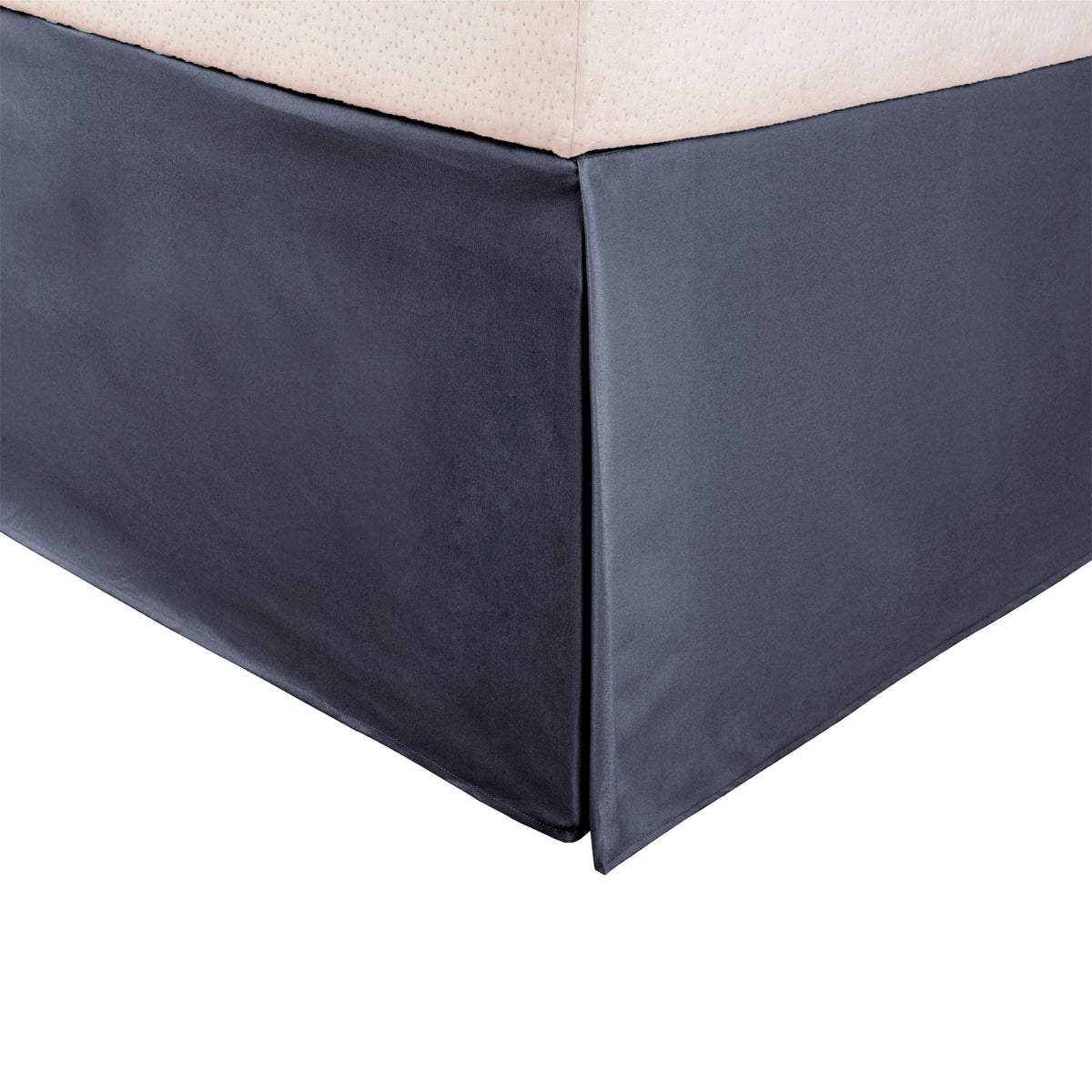 Wimberton 100% Brushed Microfiber Bed Skirt with a 15" Drop Length and Inverted Box Pleats - Blue Nile Mills