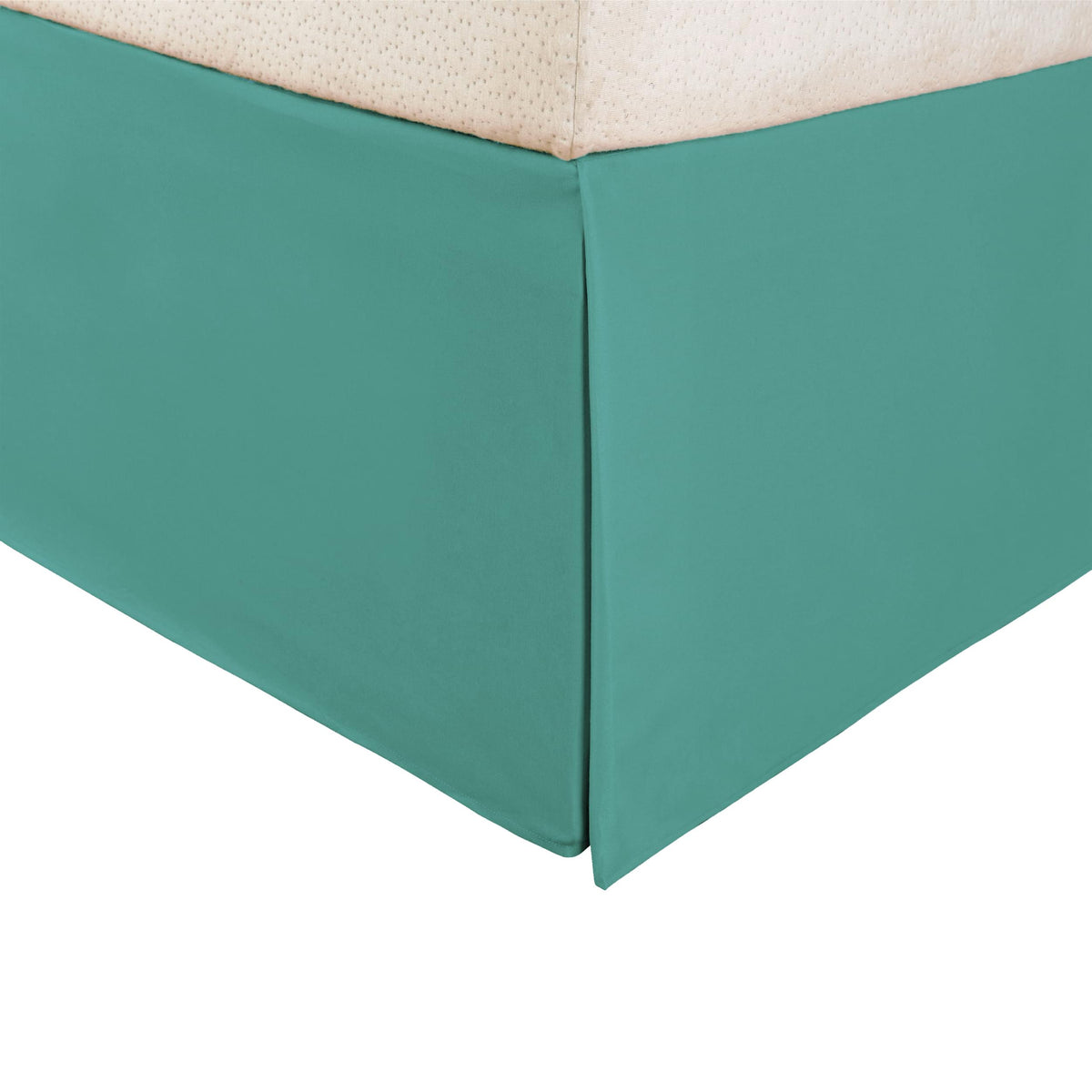 Wimberton 100% Brushed Microfiber Bed Skirt with a 15" Drop Length and Inverted Box Pleats - Blue Nile Mills