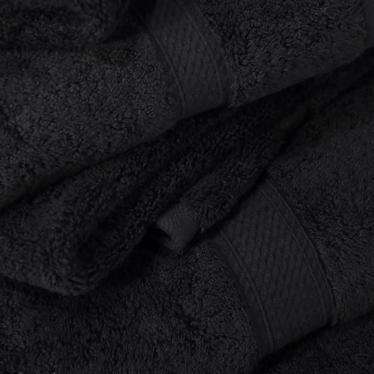 Egyptian Cotton Pile Plush Heavyweight Soft 4 Piece Bath Towel Set