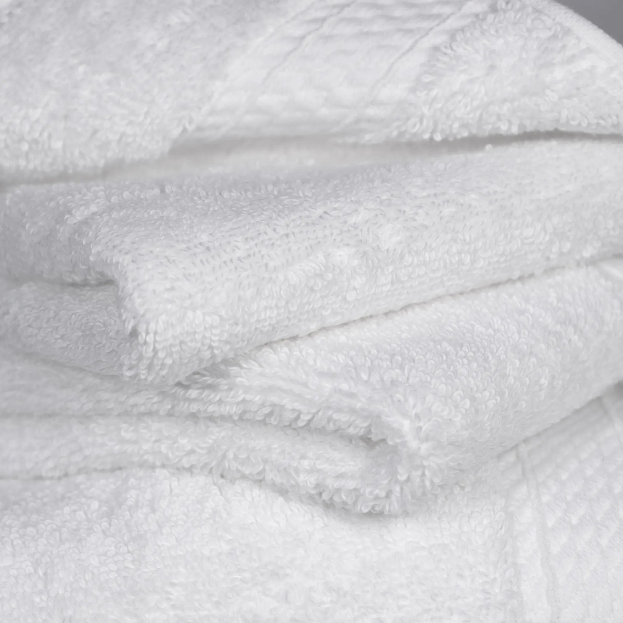 Egyptian Cotton Pile Plush Heavyweight Soft 4 Piece Bath Towel Set