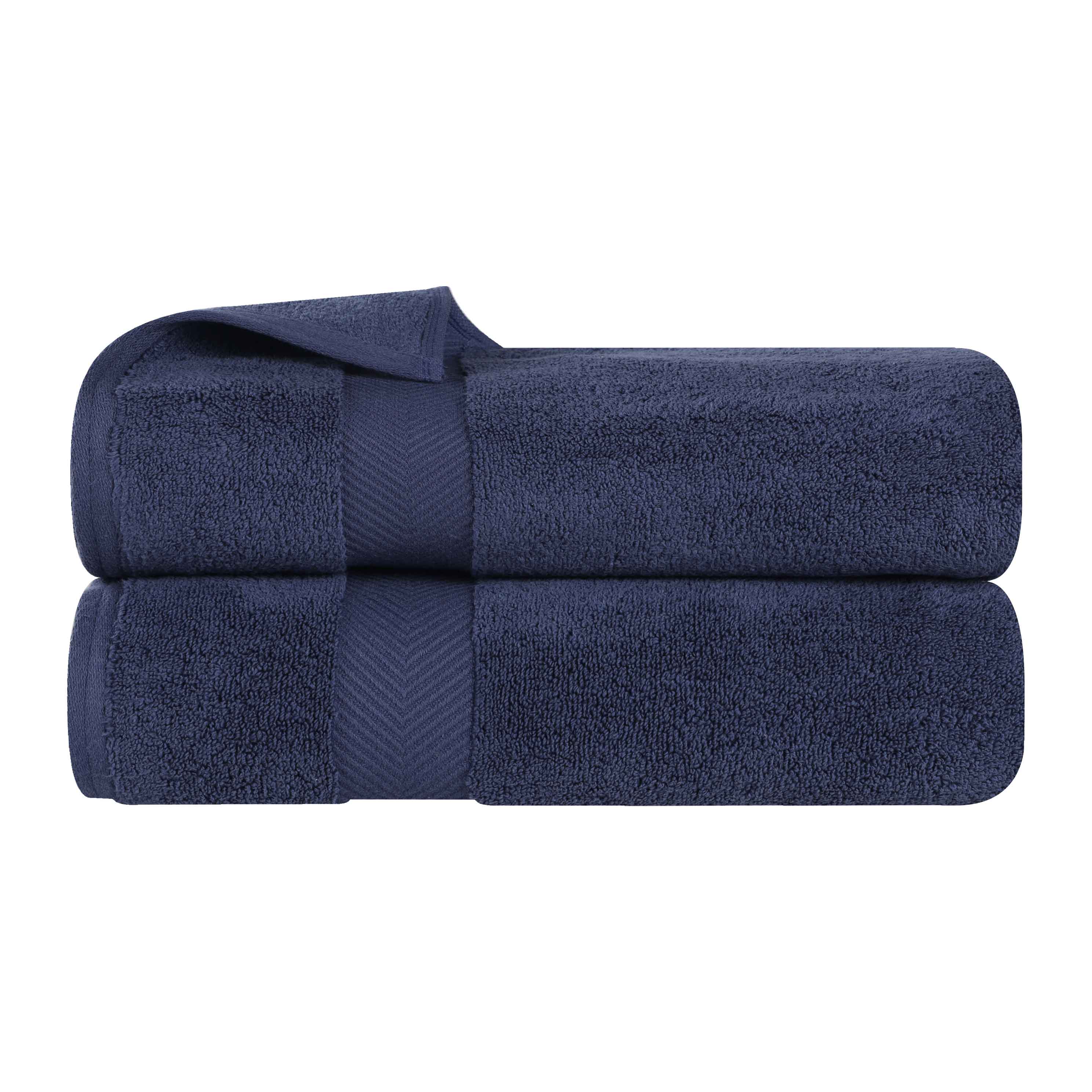 Zero Twist Cotton 2 Piece Bath Towel Set - Blue Nile Mills