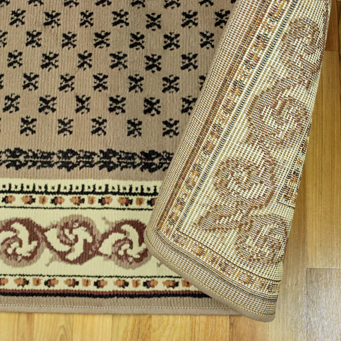 Longfield Floral Oriental Traditional Formal Indoor Area Rug - Blue Nile Mills