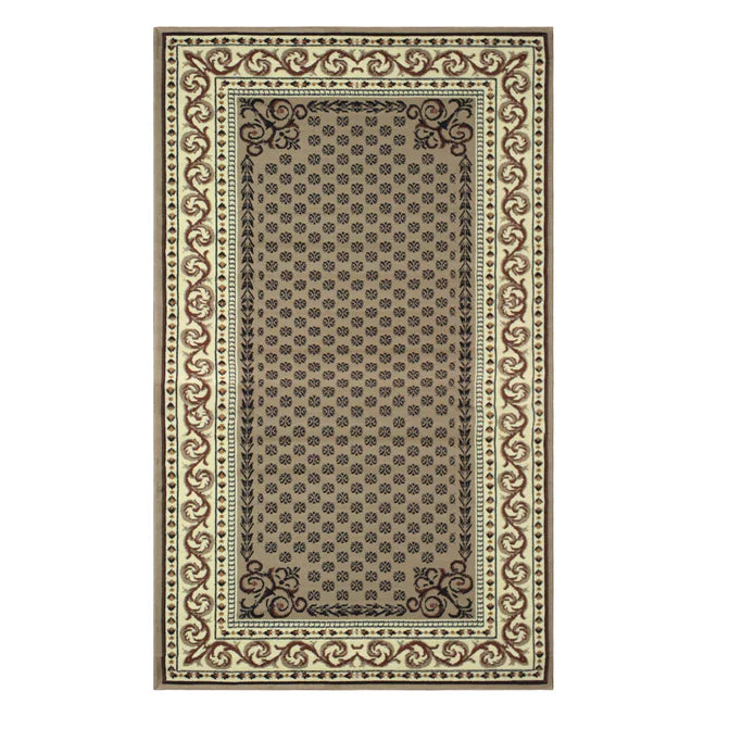Longfield Floral Oriental Traditional Formal Indoor Area Rug - Blue Nile Mills