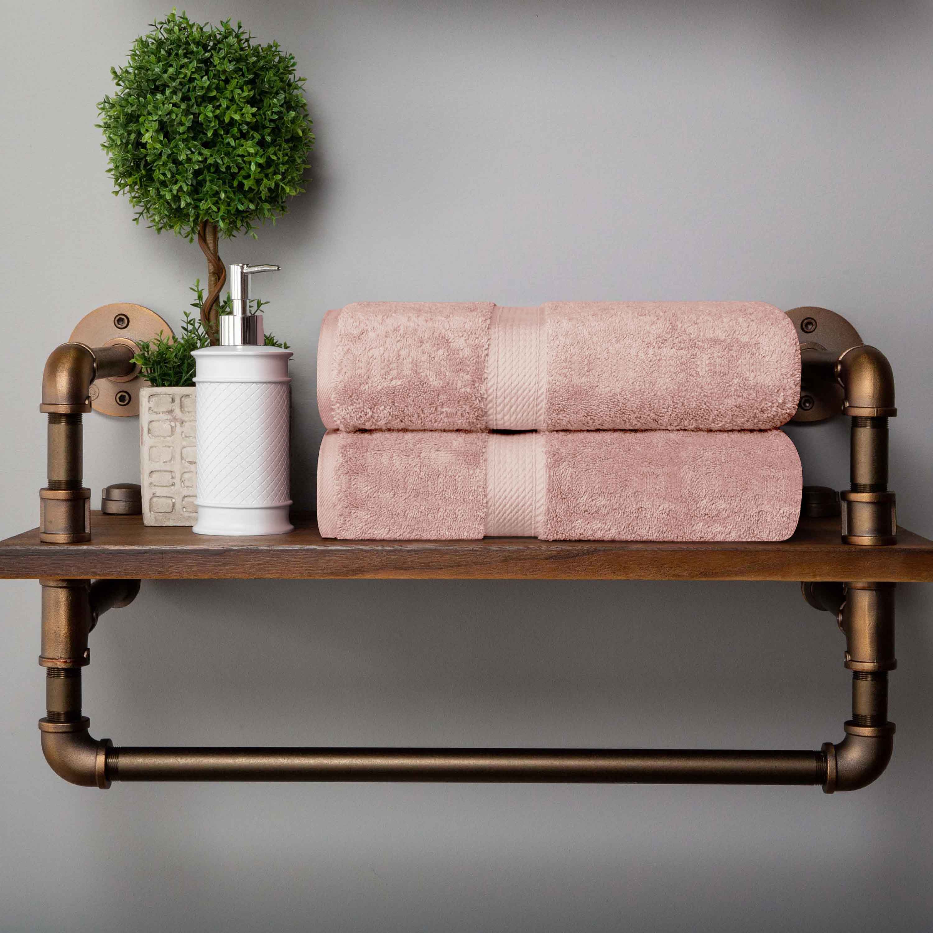 Madison Egyptian Cotton Pile 2 Piece Bath Towel Set - Blue Nile Mills