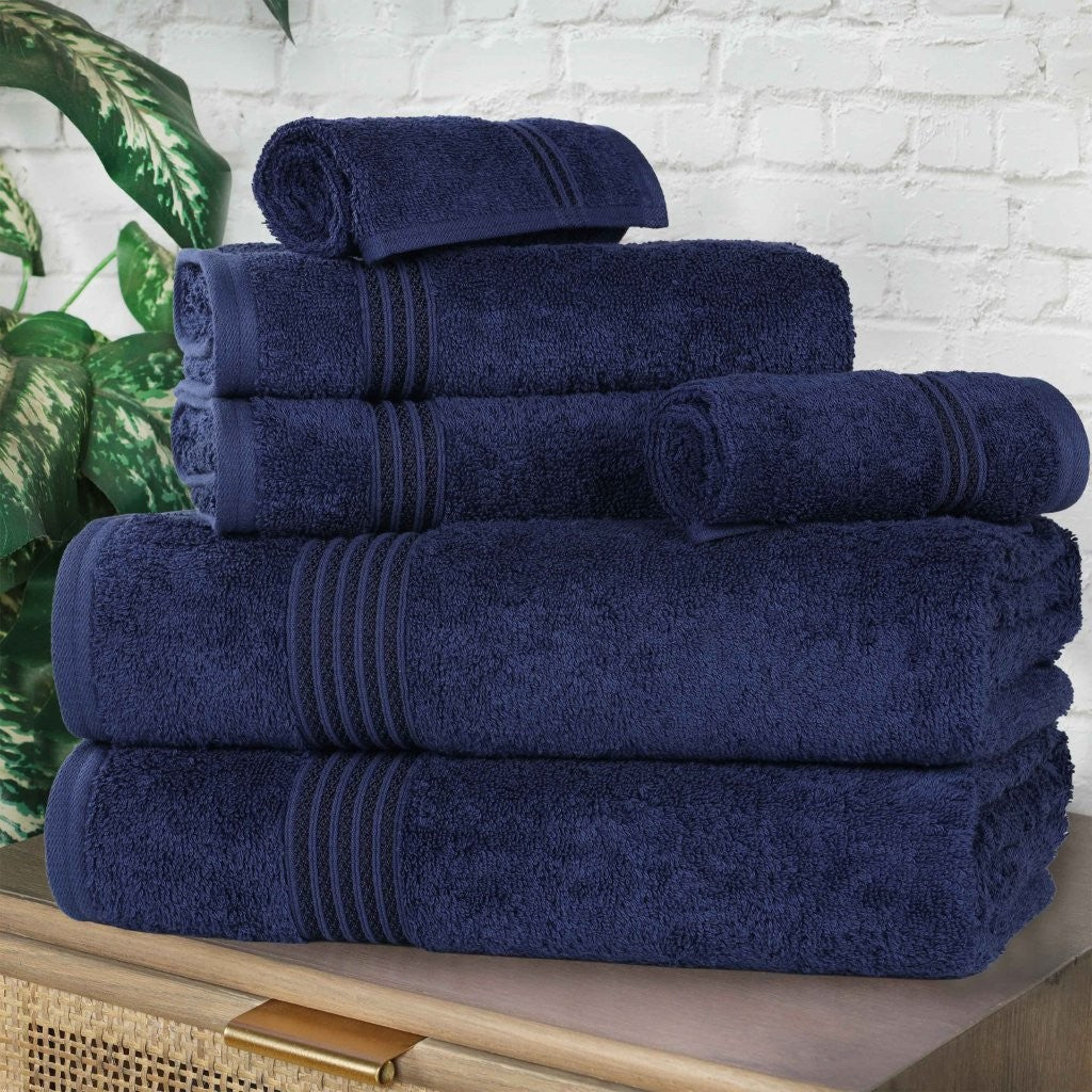 Heritage Egyptian Cotton 6 Piece Towel Set - Blue Nile Mills