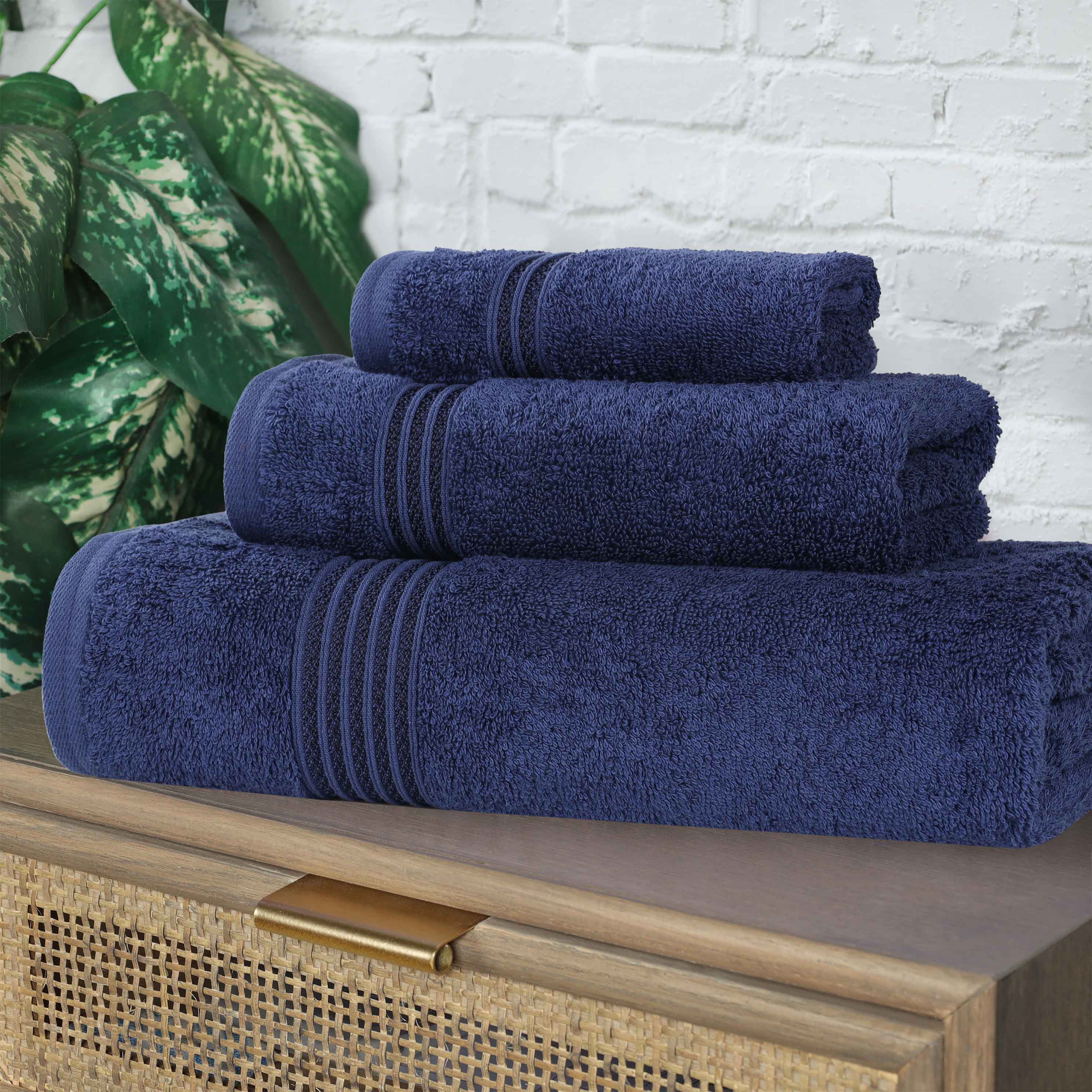 Heritage Egyptian Cotton 3 Piece Towel Set - Blue Nile Mills