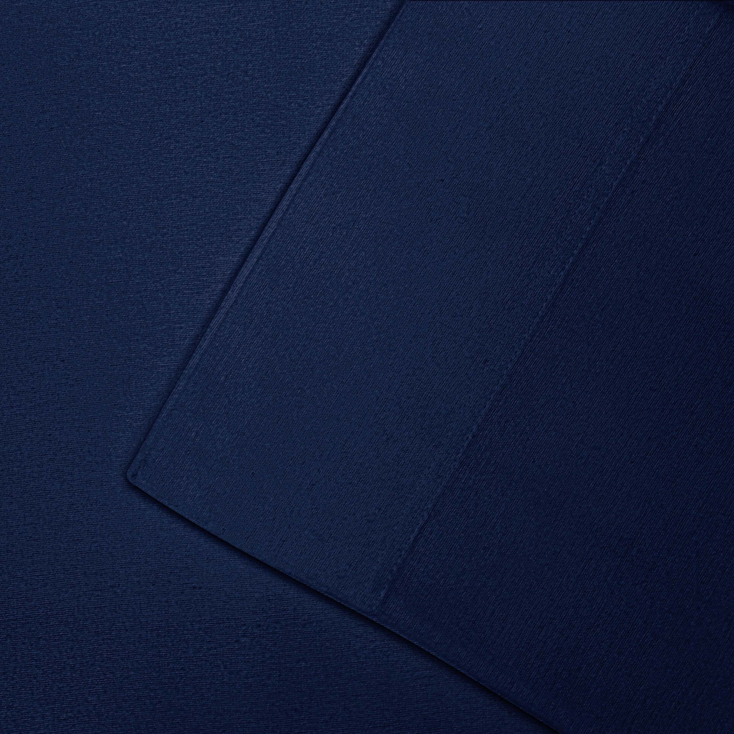Cotton Flannel Trellis Solid Deep Pocket Sheet Set - Blue Nile Mills