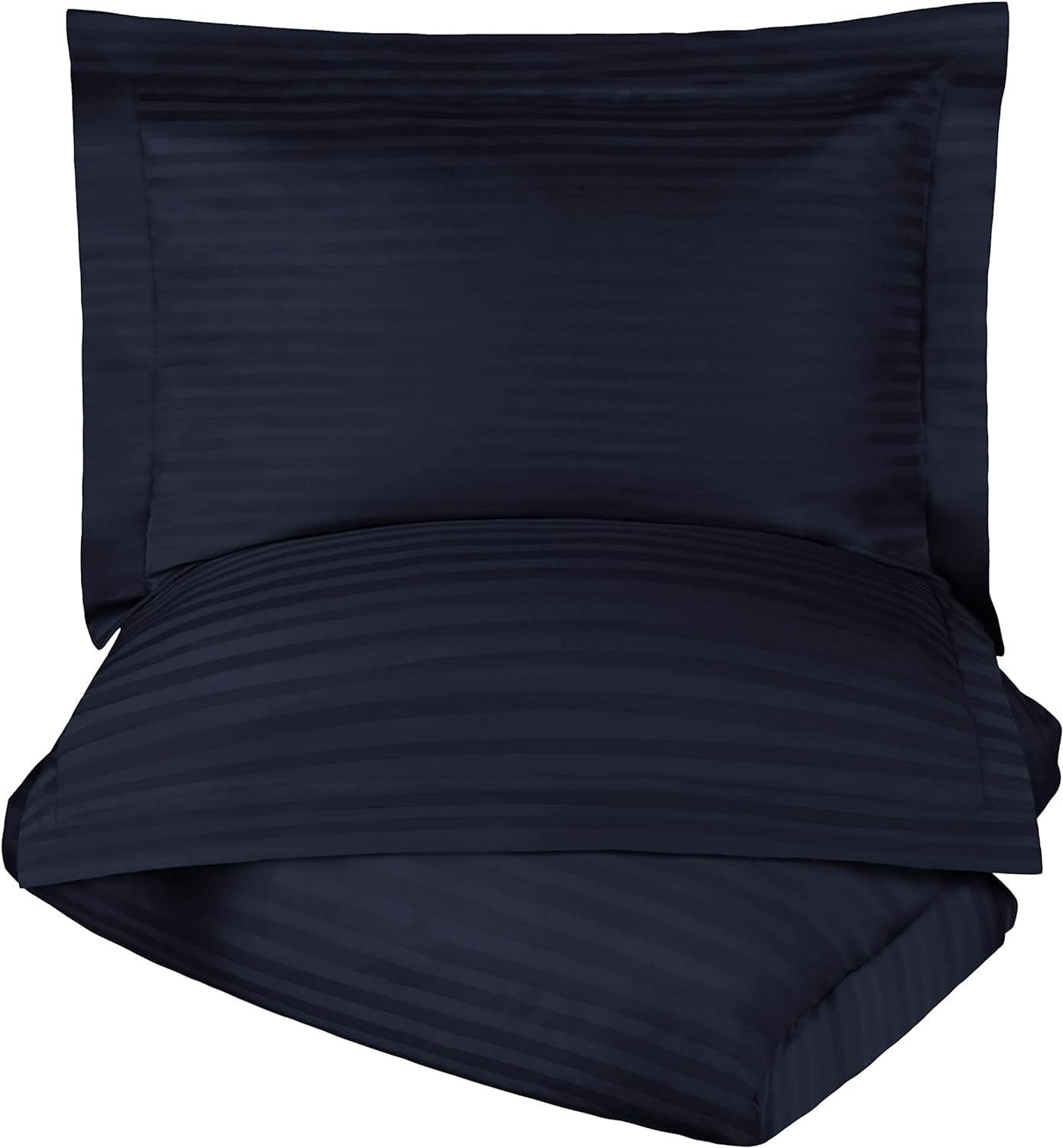 Egyptian Cotton 300 Thread Count Striped Duvet Cover Set - Blue Nile Mills