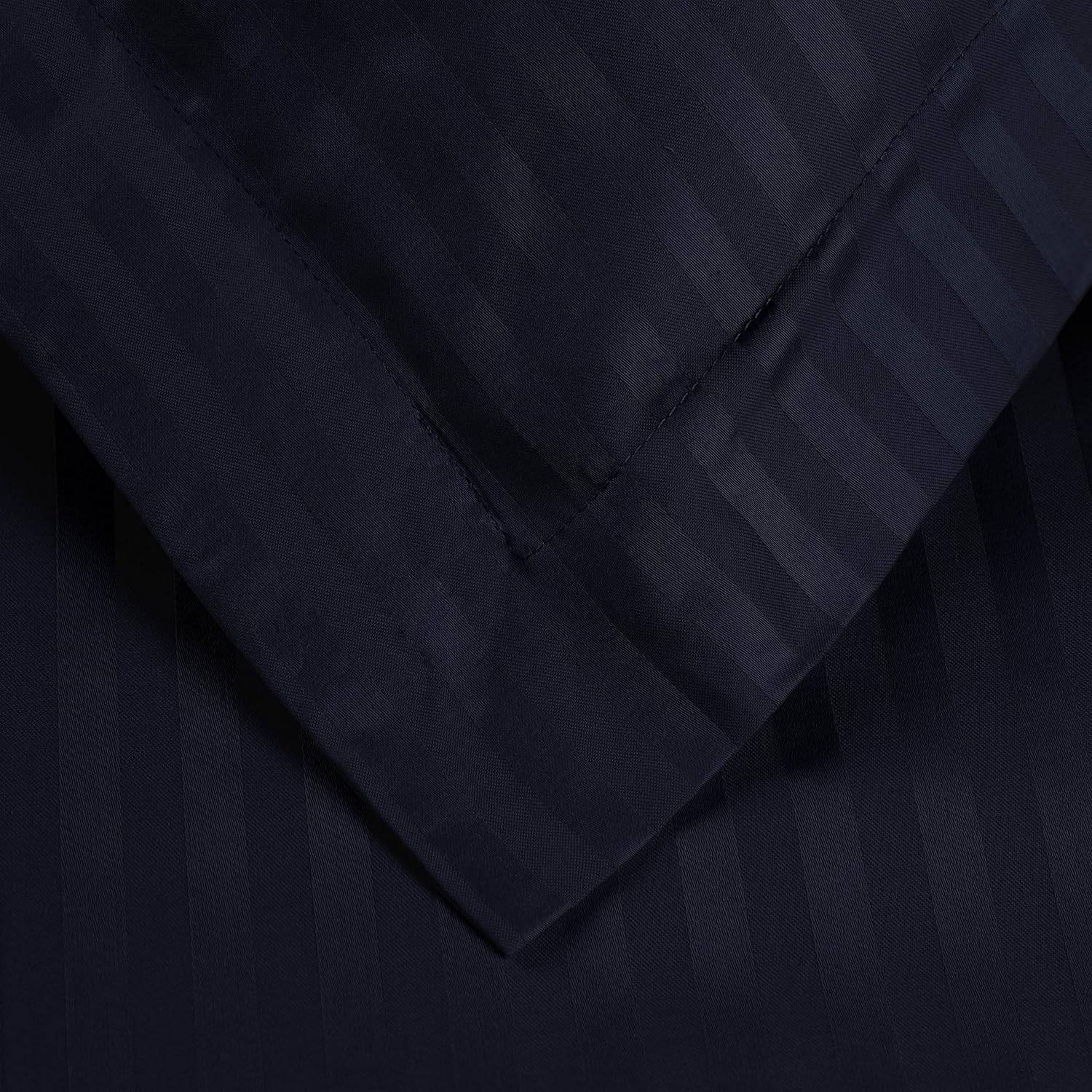 Egyptian Cotton 300 Thread Count Striped Duvet Cover Set - Blue Nile Mills