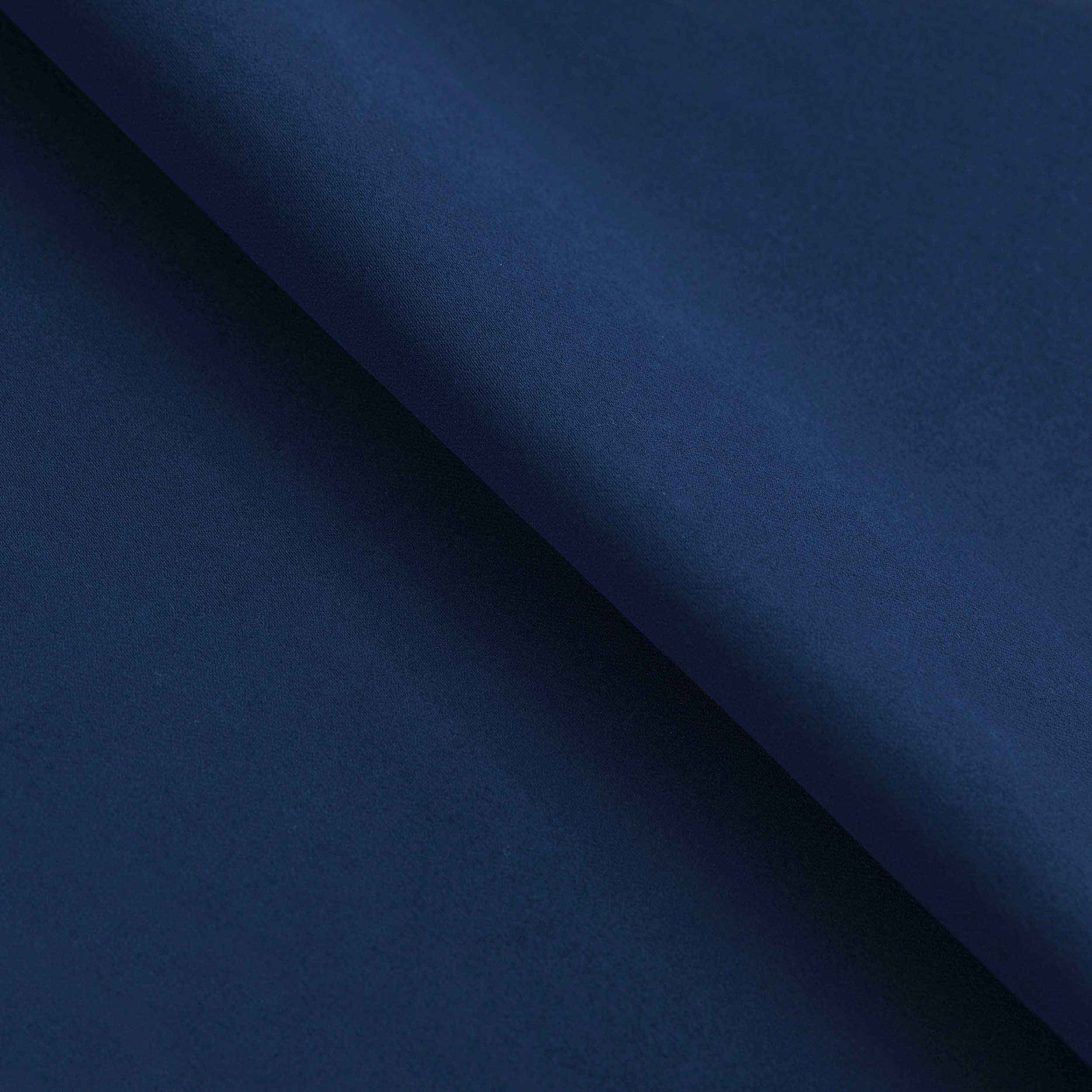 Solid Room Darkening Back Tabs Blackout Curtains, Set of 2 - Blue Nile Mills