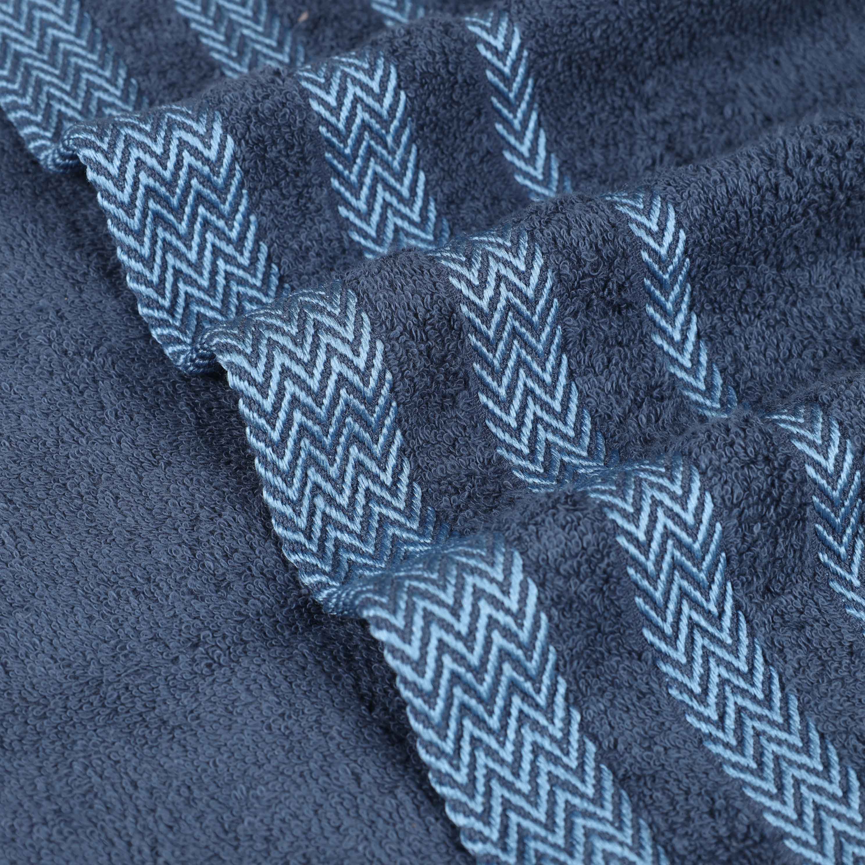 Hays Cotton Soft Medium Weight Bath Towel Set of 3 - Blue Nile Mills