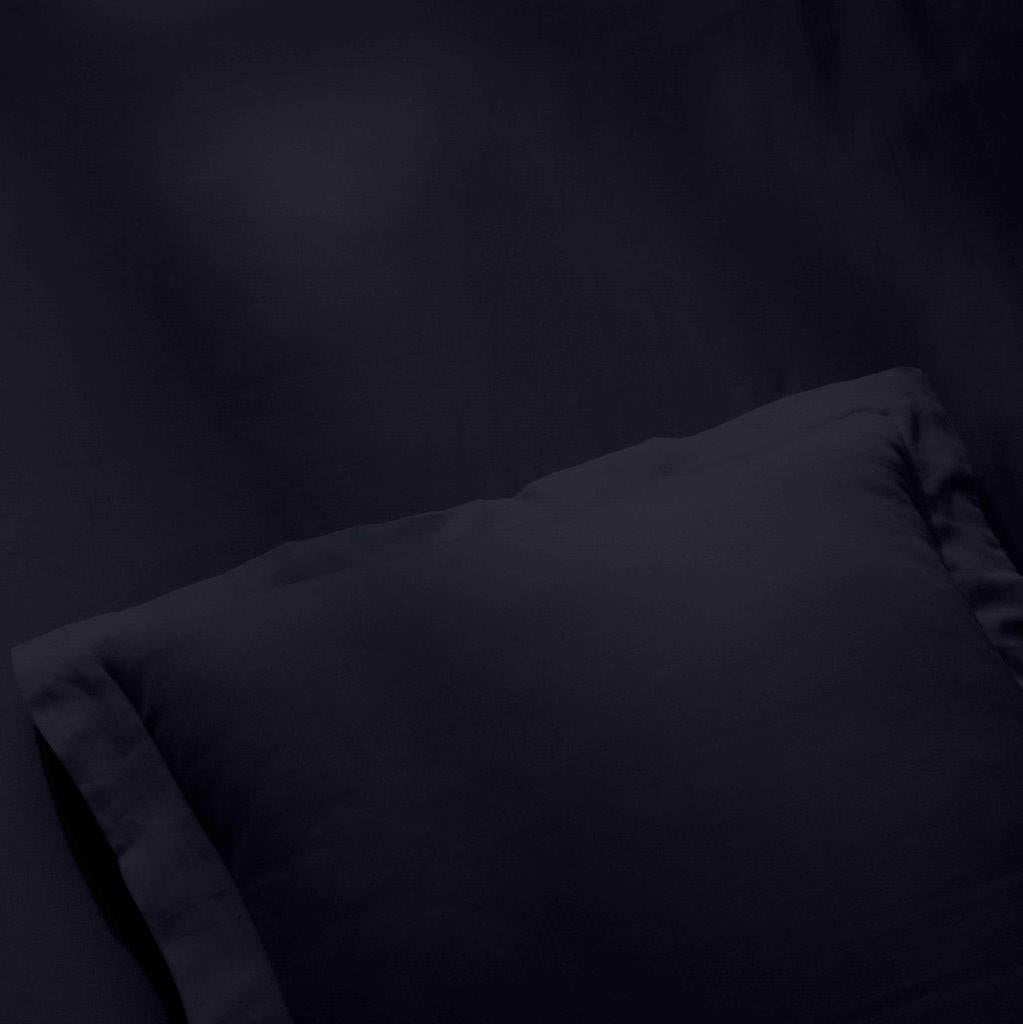 Egyptian Cotton 400 Thread Count Solid Duvet Cover Set - Blue Nile Mills