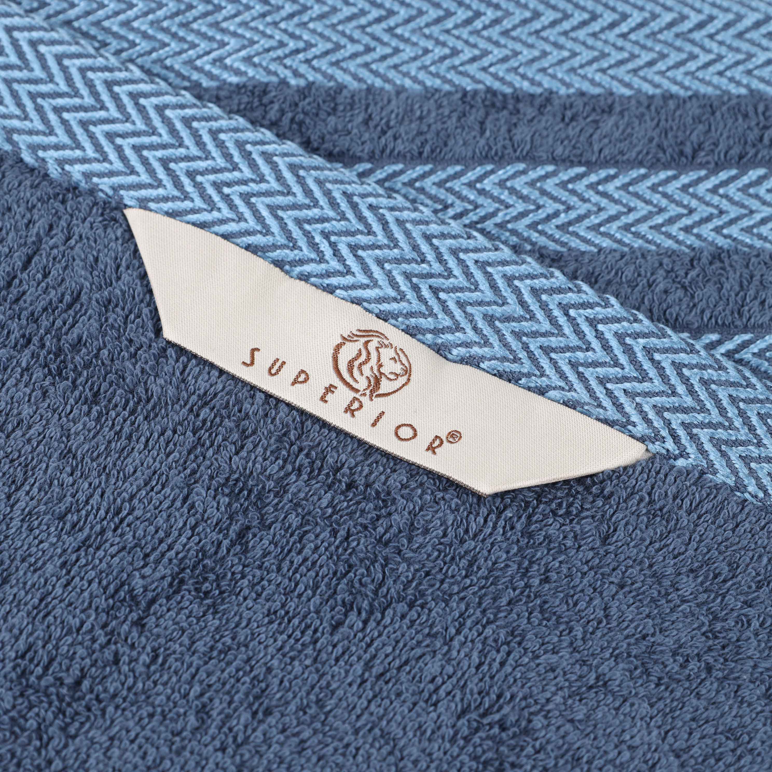 Hays Cotton Soft Medium Weight Bath Towel Set of 3 - Blue Nile Mills