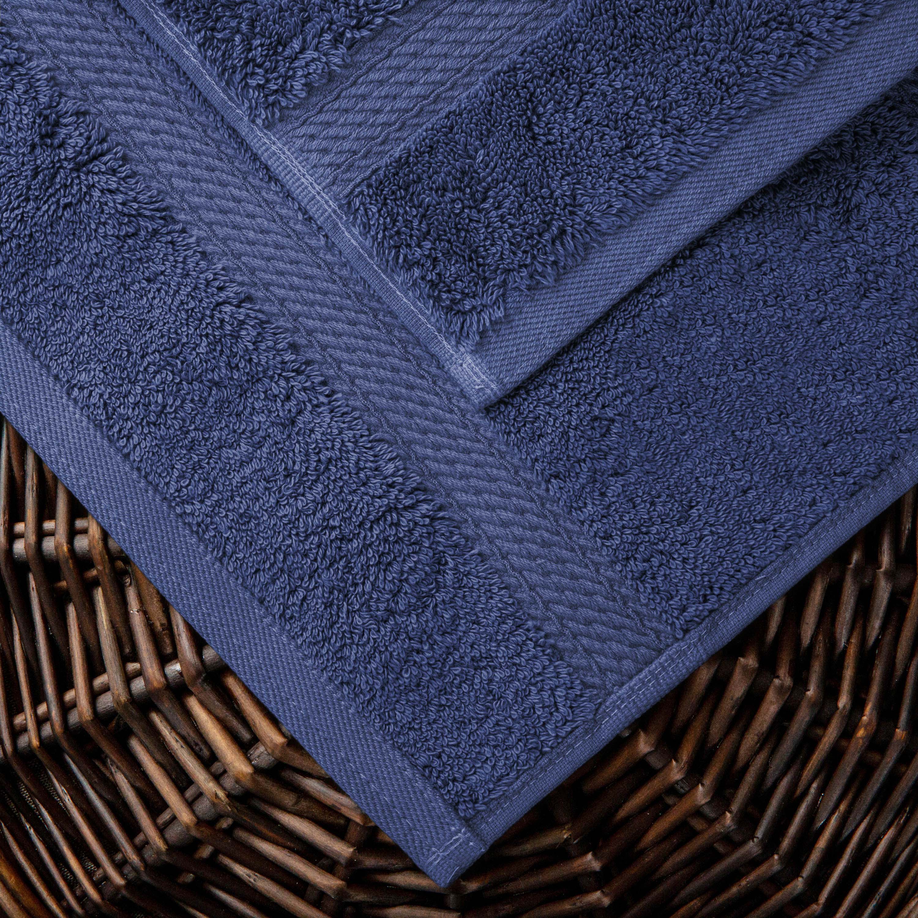 Madison Egyptian Cotton Pile 2 Piece Bath Towel Set - Blue Nile Mills