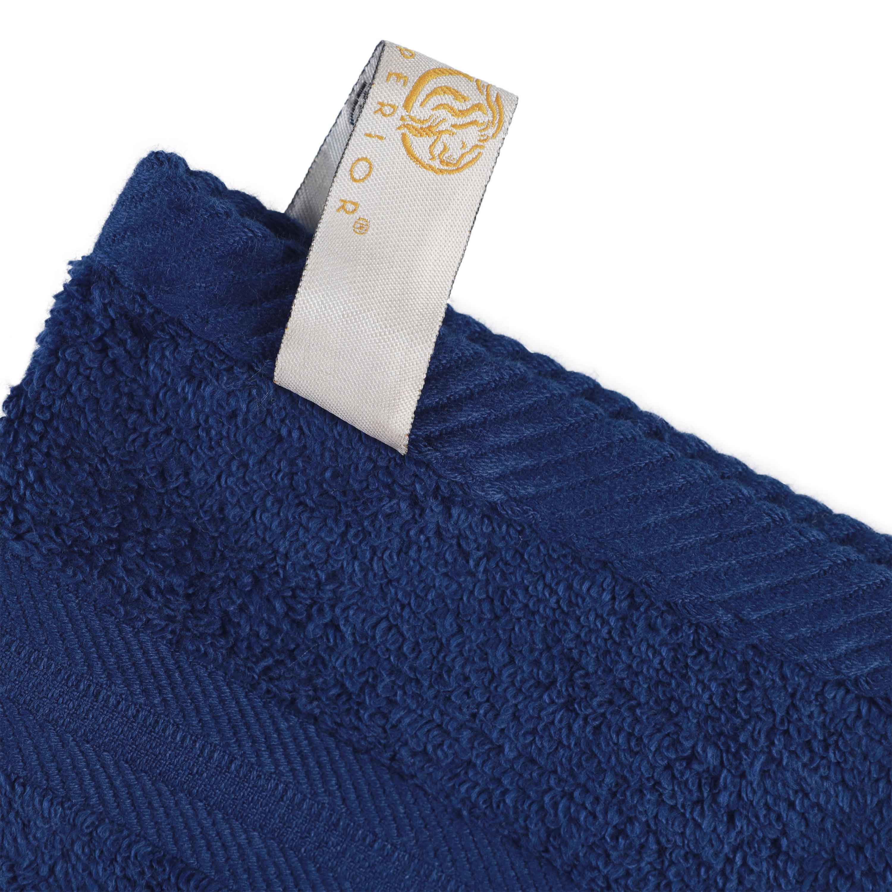 Smart Dry Zero Twist Cotton 3 Piece Solid Assorted Towel Set - Blue Nile Mills