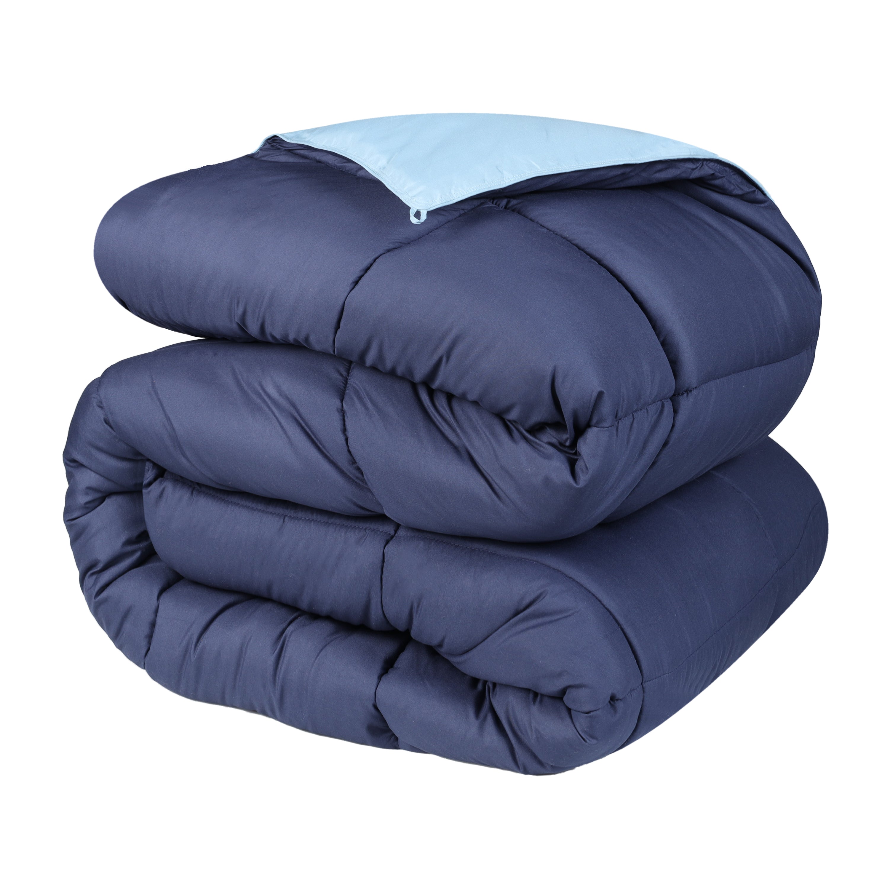 Brushed Microfiber Reversible Comforter - Blue Nile Mills