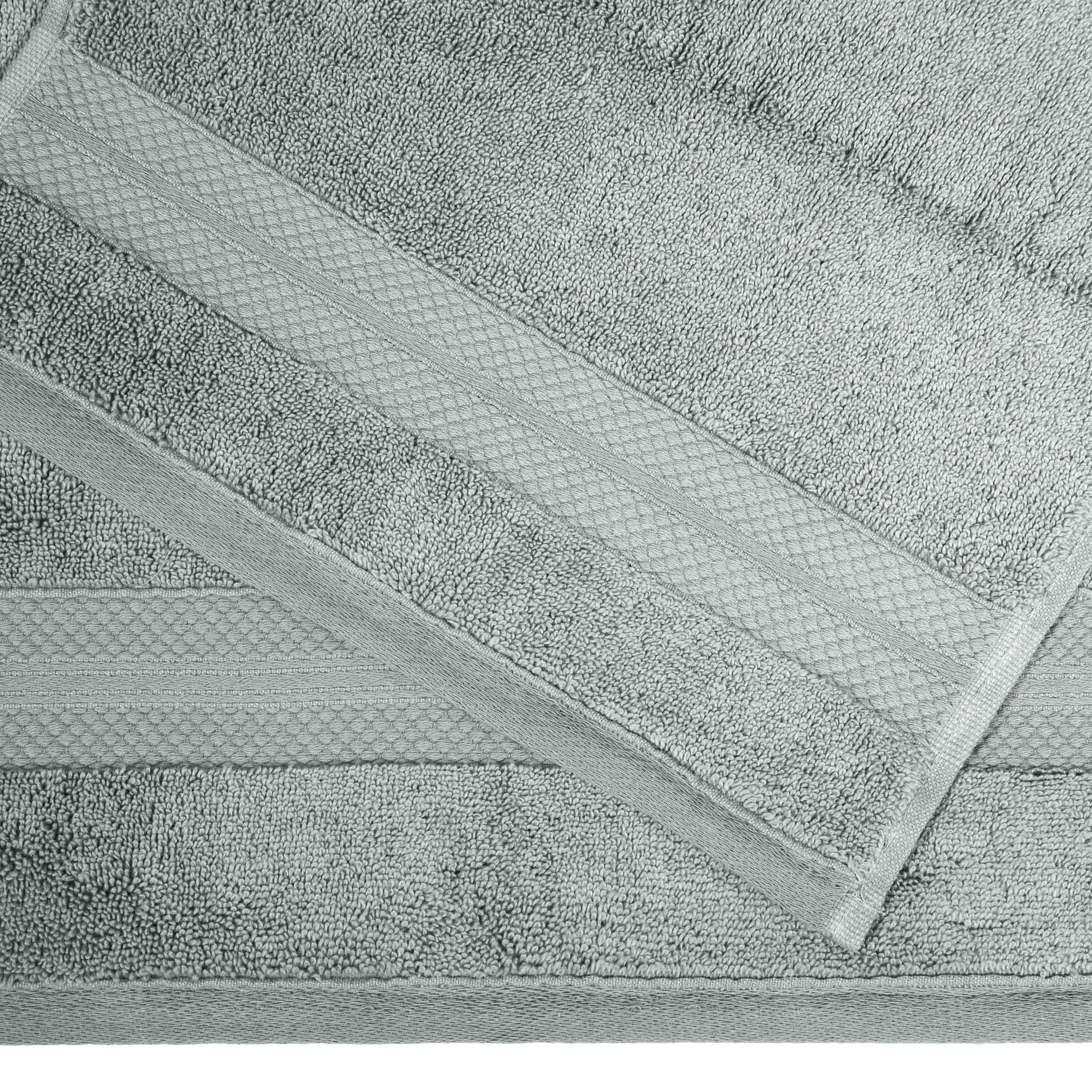 Turkish Cotton Solid 6 Piece Towel Set - Blue Nile Mills