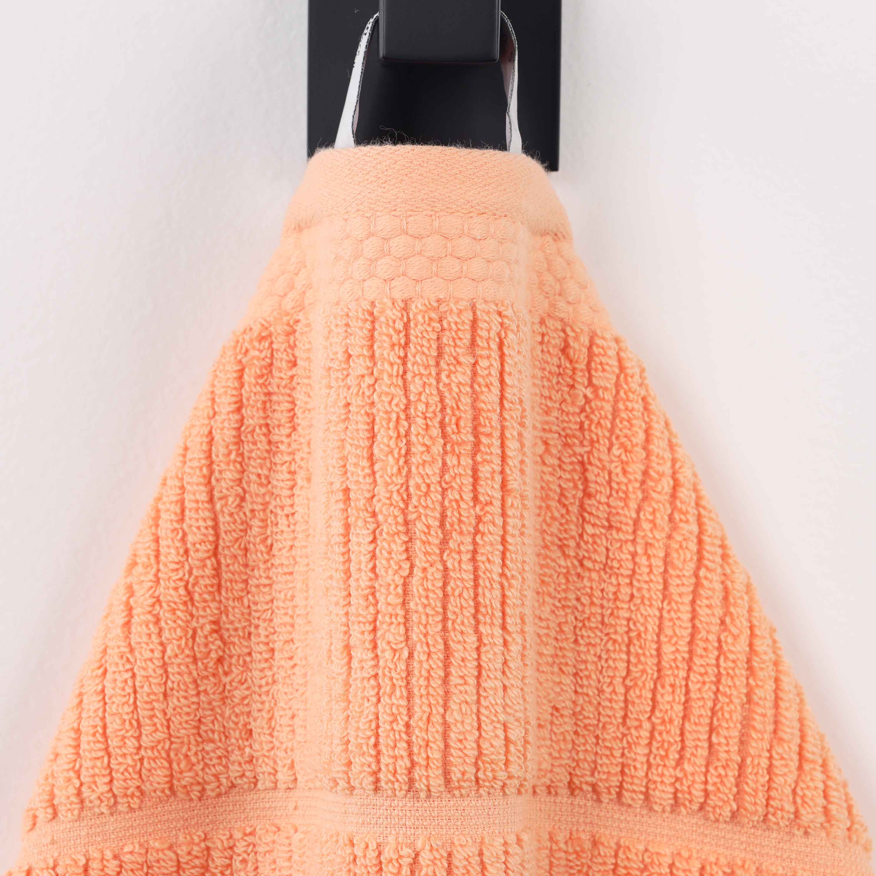 Milo Smart Twist Cotton Solid Face Towels Washcloths, Set of 12 - Blue Nile Mills