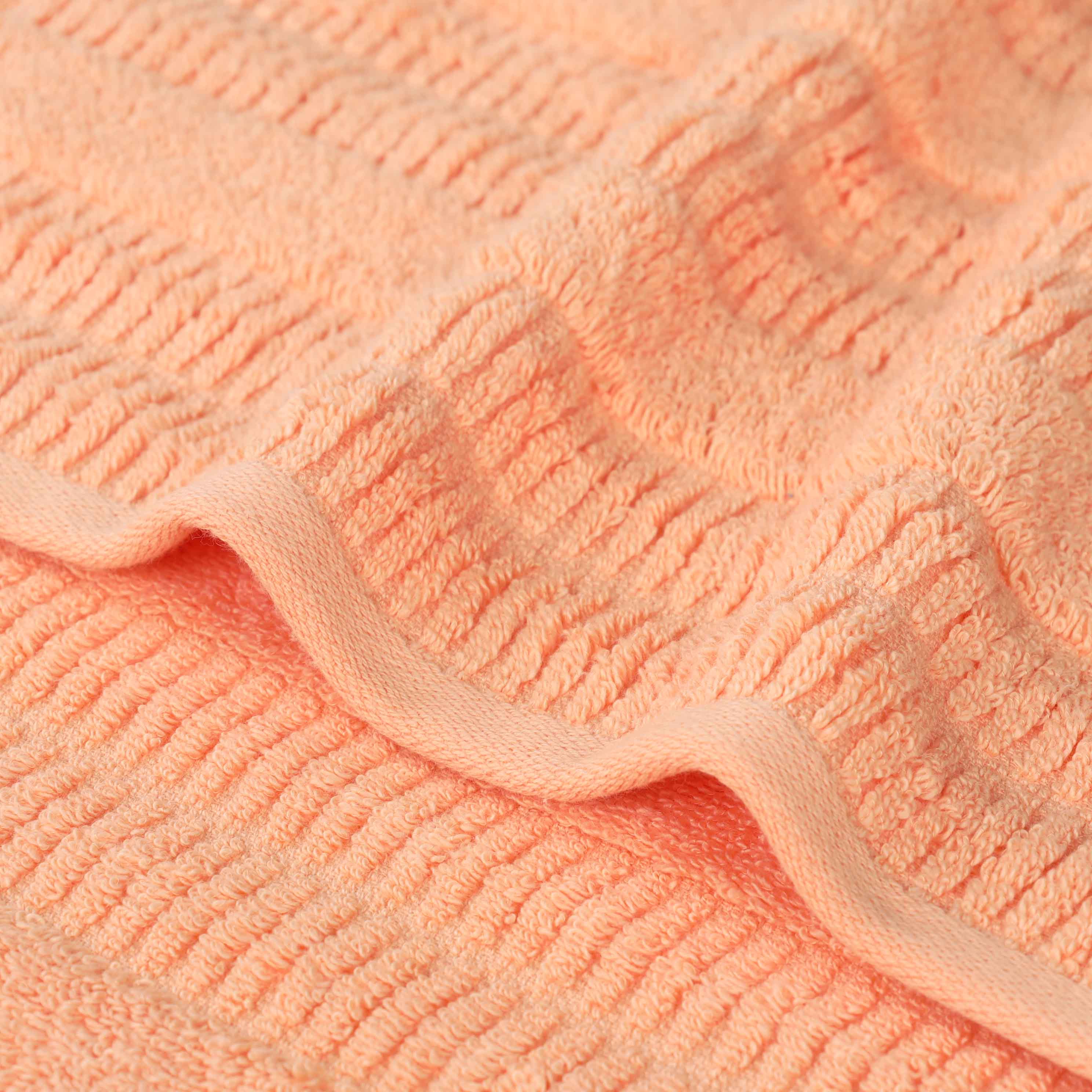 Mika Smart Twist Cotton Solid Face Towels Washcloths, Set of 12 - Blue Nile Mills