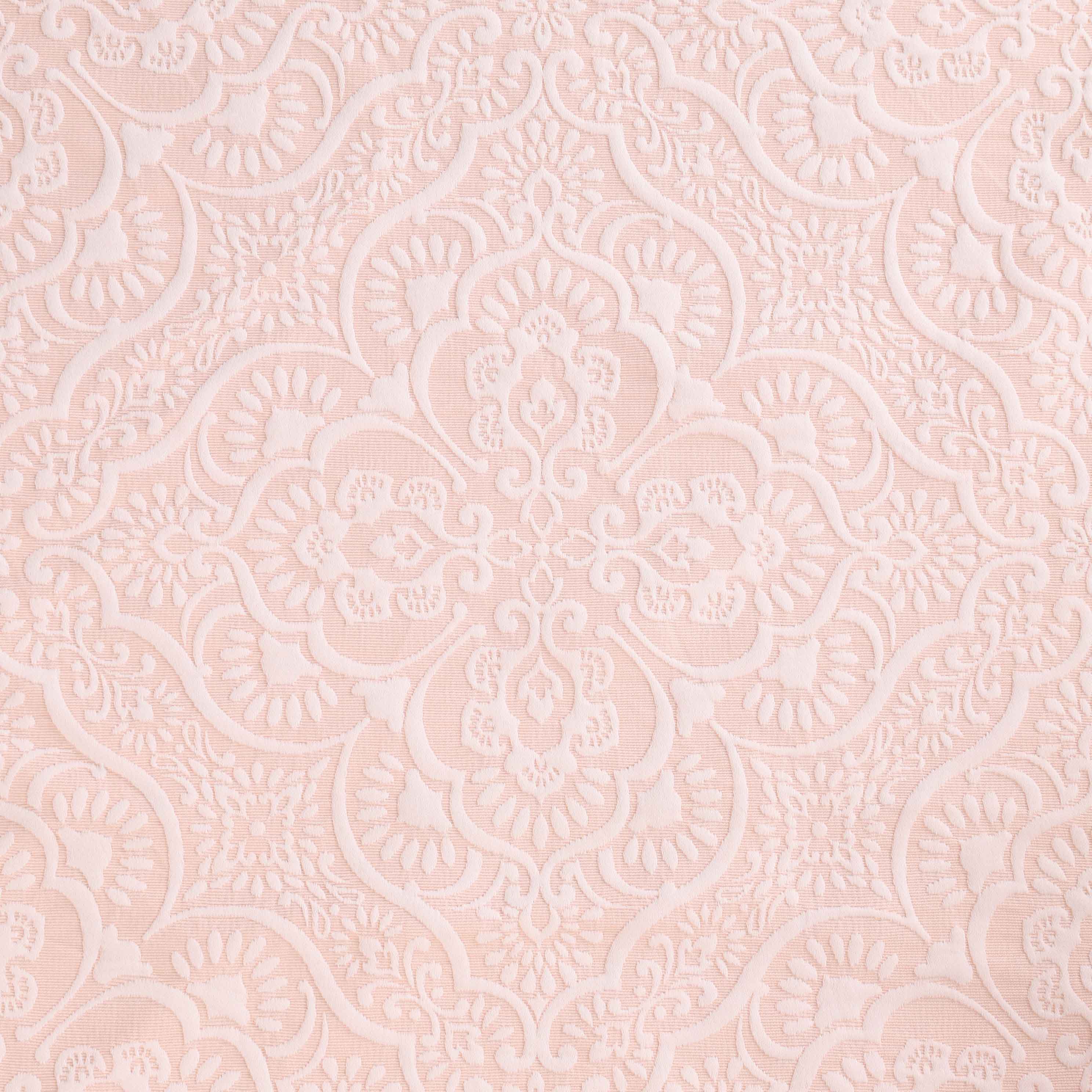 Enzy Medium Weight Floral Matelasse Bedspread and Sham Set - Blue Nile Mills