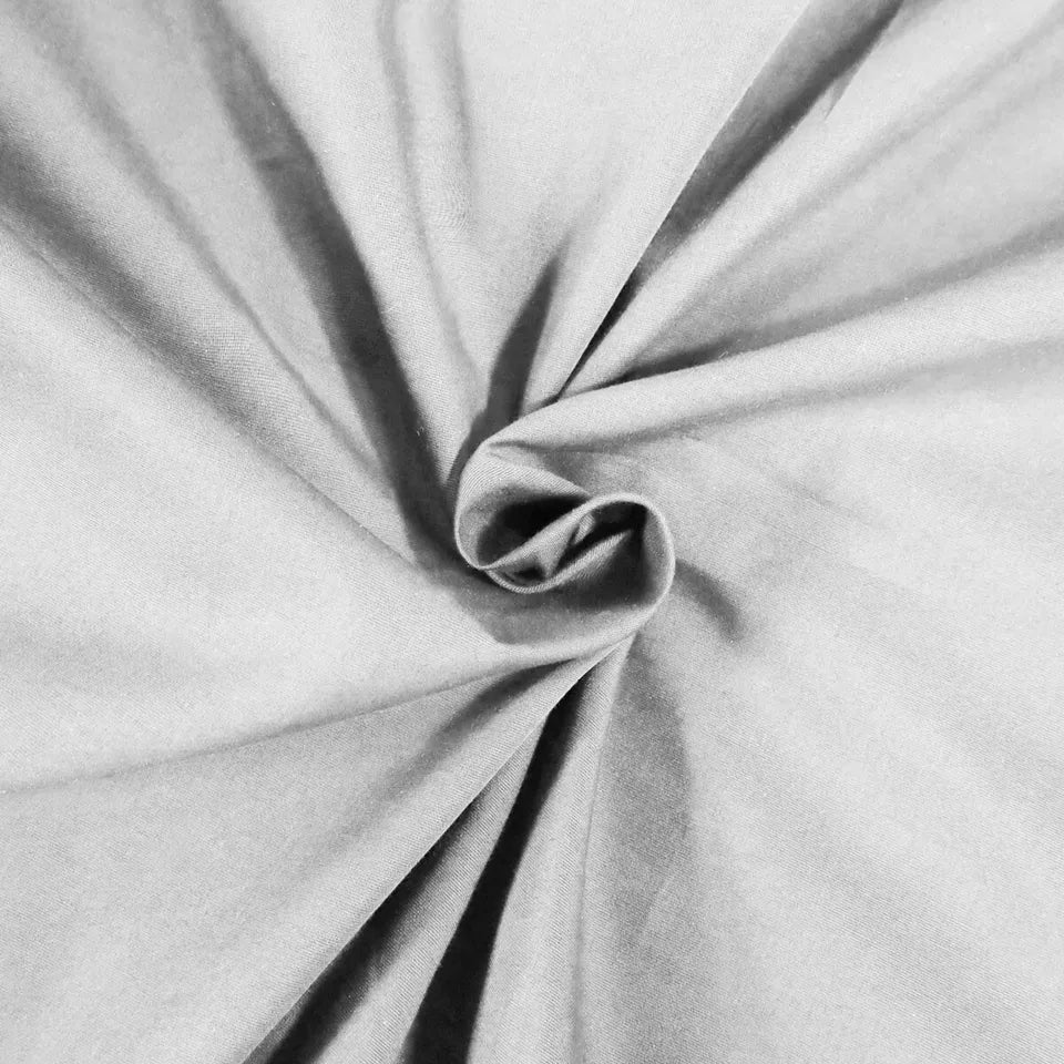 300 Thread Count Cotton Percale Solid Pillowcase Set - Blue Nile Mills