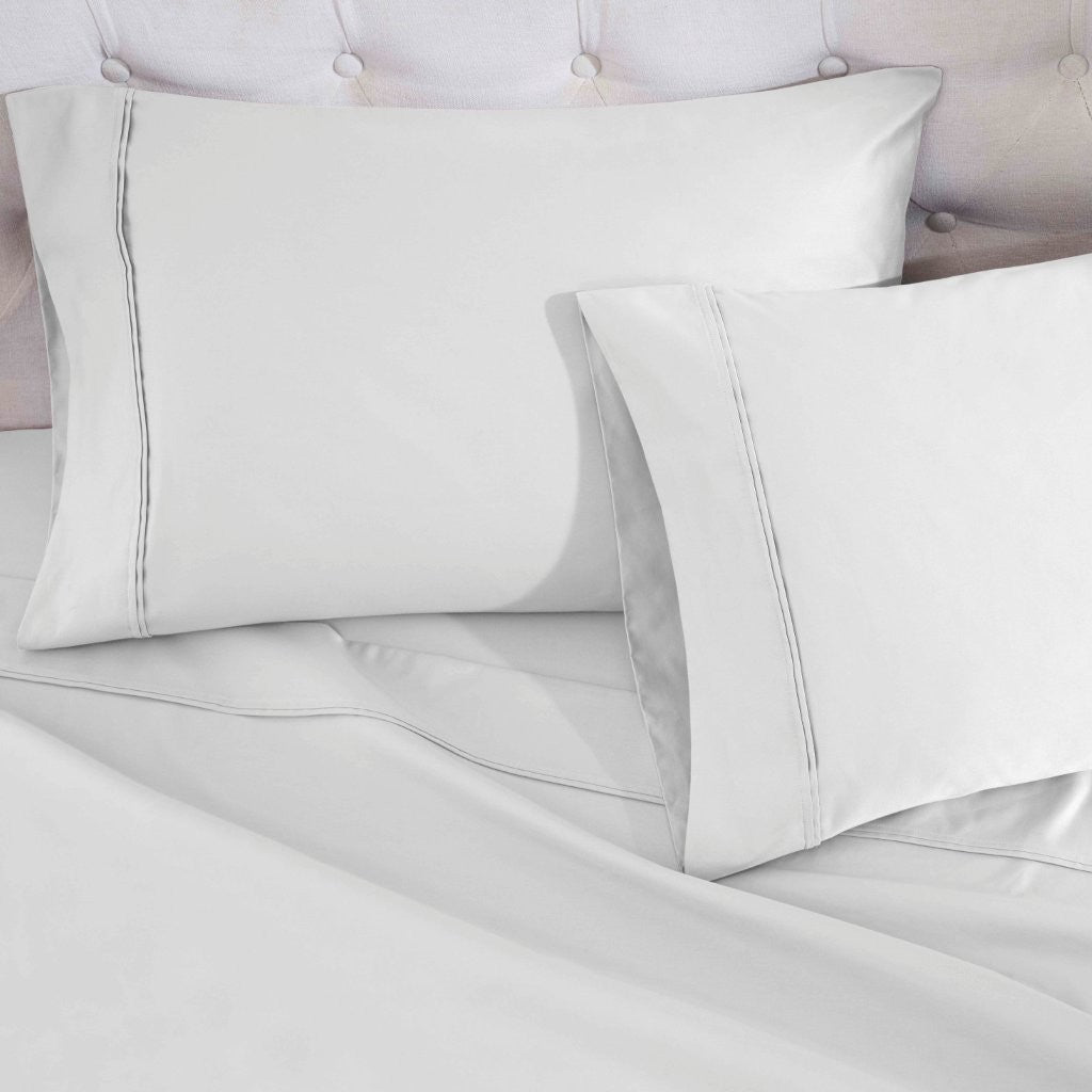 1200 Thread Count Egyptian Cotton Deep Pocket Sheet Set - Blue Nile Mills