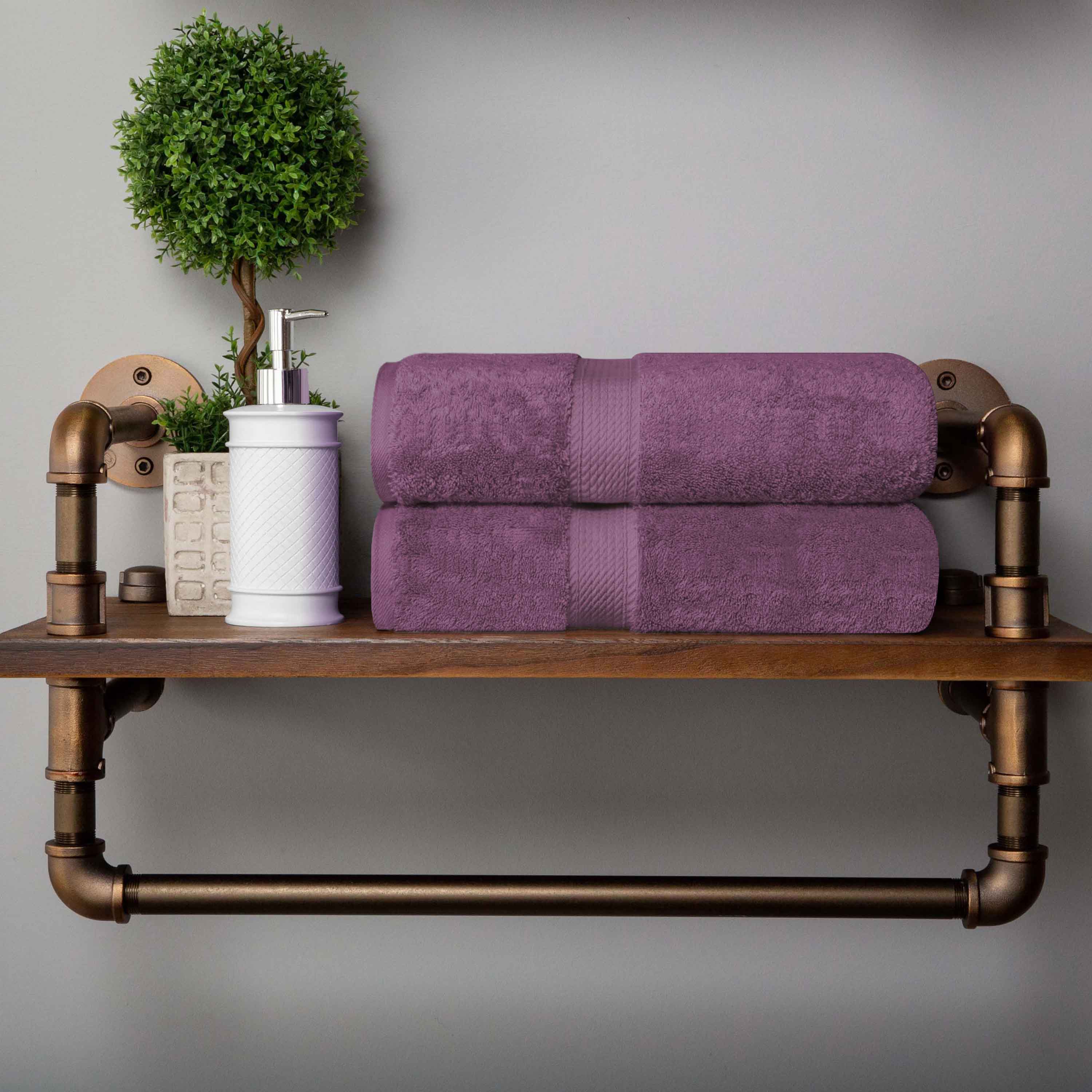 Madison Egyptian Cotton Pile 2 Piece Bath Towel Set - Blue Nile Mills