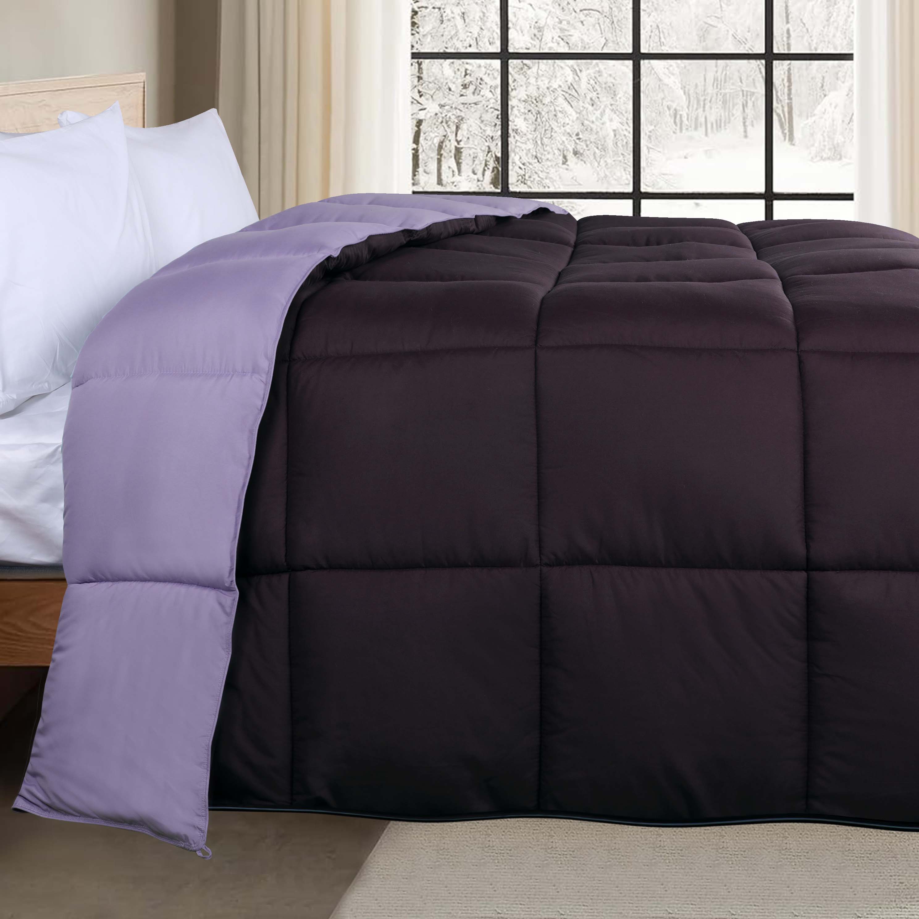 Brushed Microfiber Reversible Comforter - Blue Nile Mills