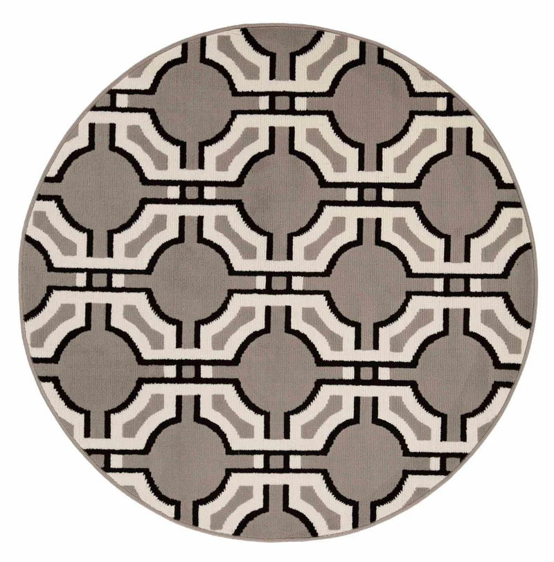 Pritchard Modern Geometric Trellis Indoor Rug - Blue Nile Mills