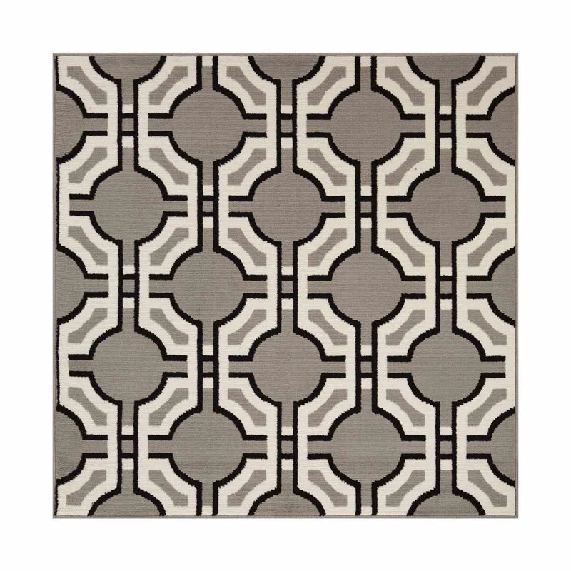 Pritchard Modern Geometric Trellis Indoor Rug - Blue Nile Mills