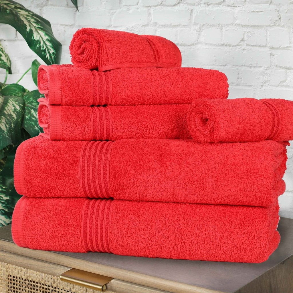 Heritage Egyptian Cotton 6 Piece Towel Set - Blue Nile Mills
