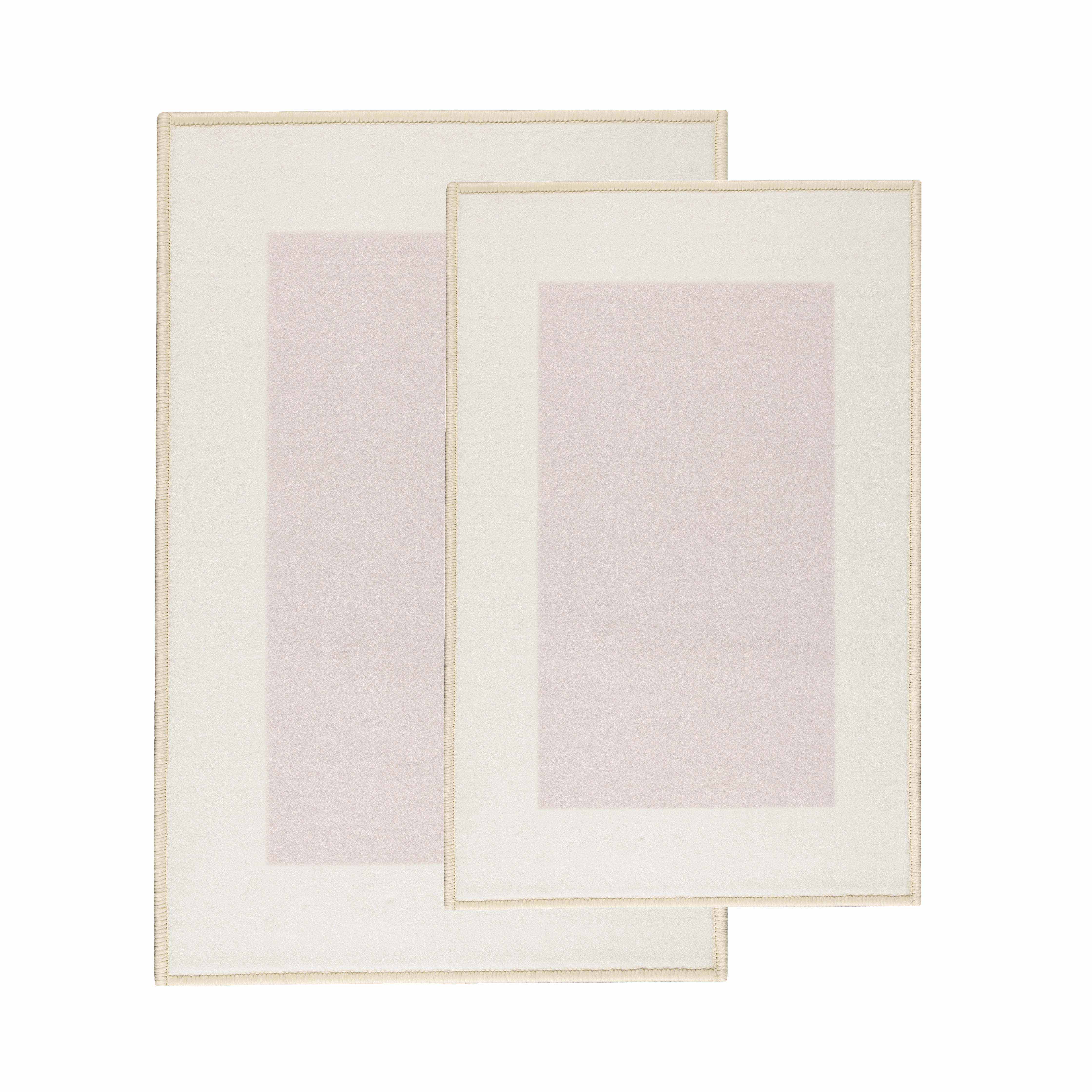 Reno Modern Non-Slip Machine Washable Kitchen Mat Set - Blue Nile Mills