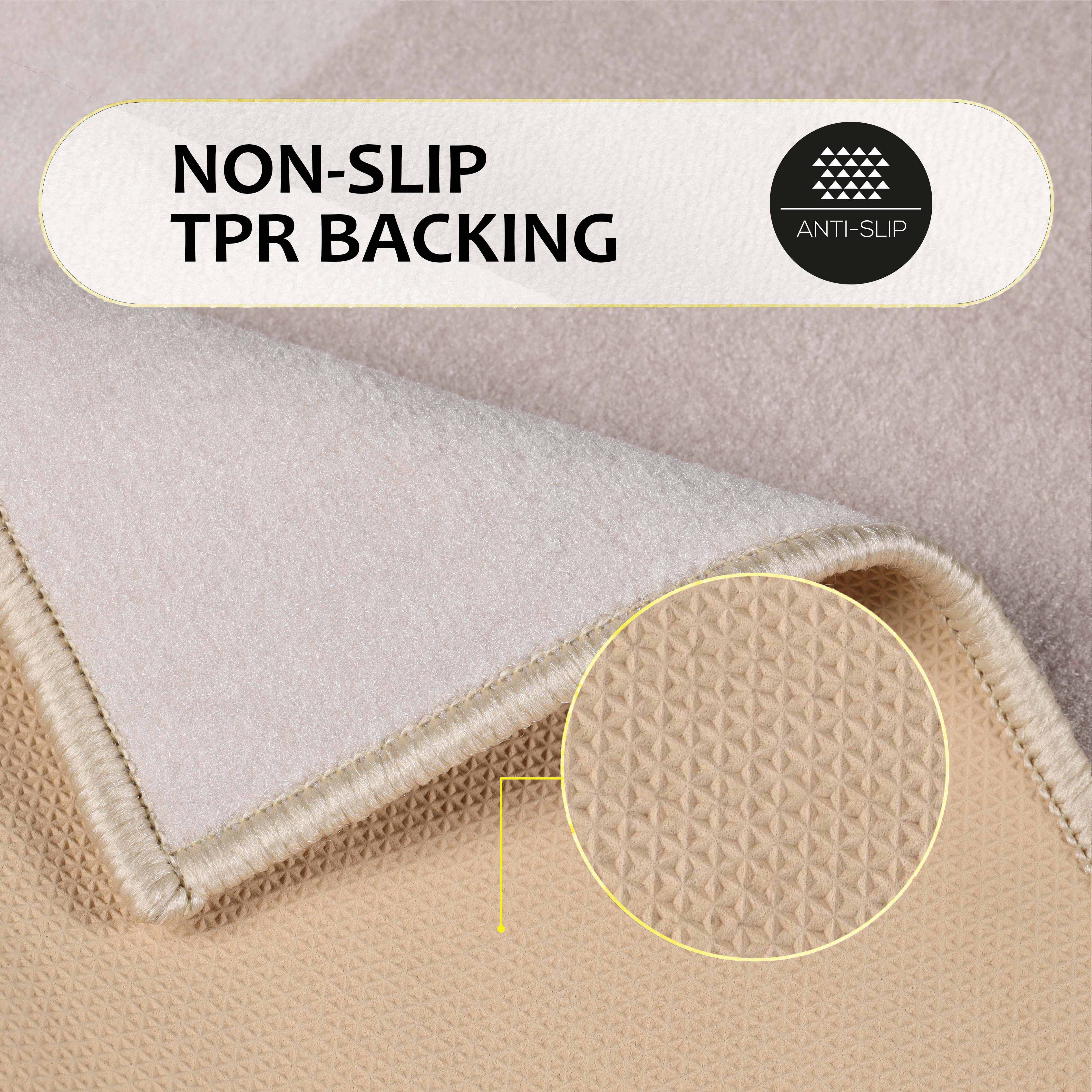 Reno Modern Non-Slip Machine Washable Kitchen Mat Set - Blue Nile Mills