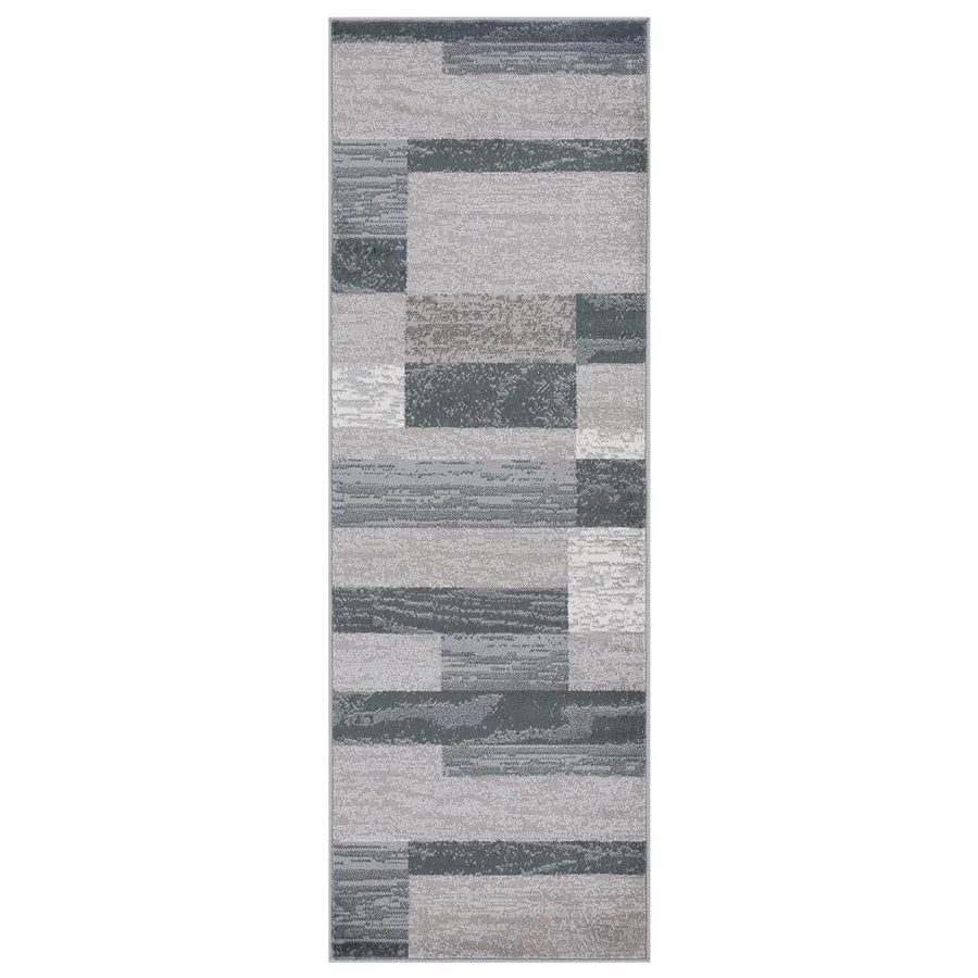 Rockwood Contemporary Geometric Indoor Rug - Blue Nile Mills