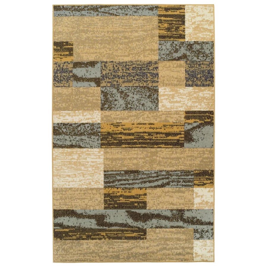 Rockwood Contemporary Geometric Indoor Rug - Blue Nile Mills