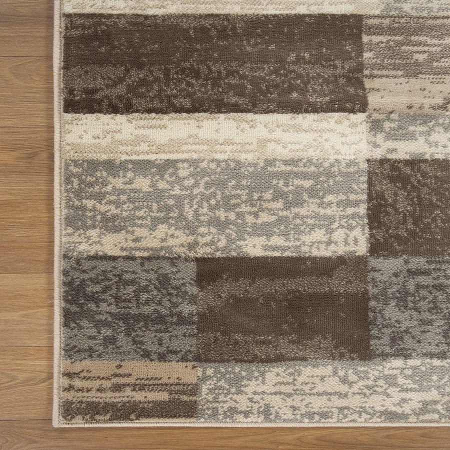 Rockwood Contemporary Geometric Indoor Rug - Blue Nile Mills